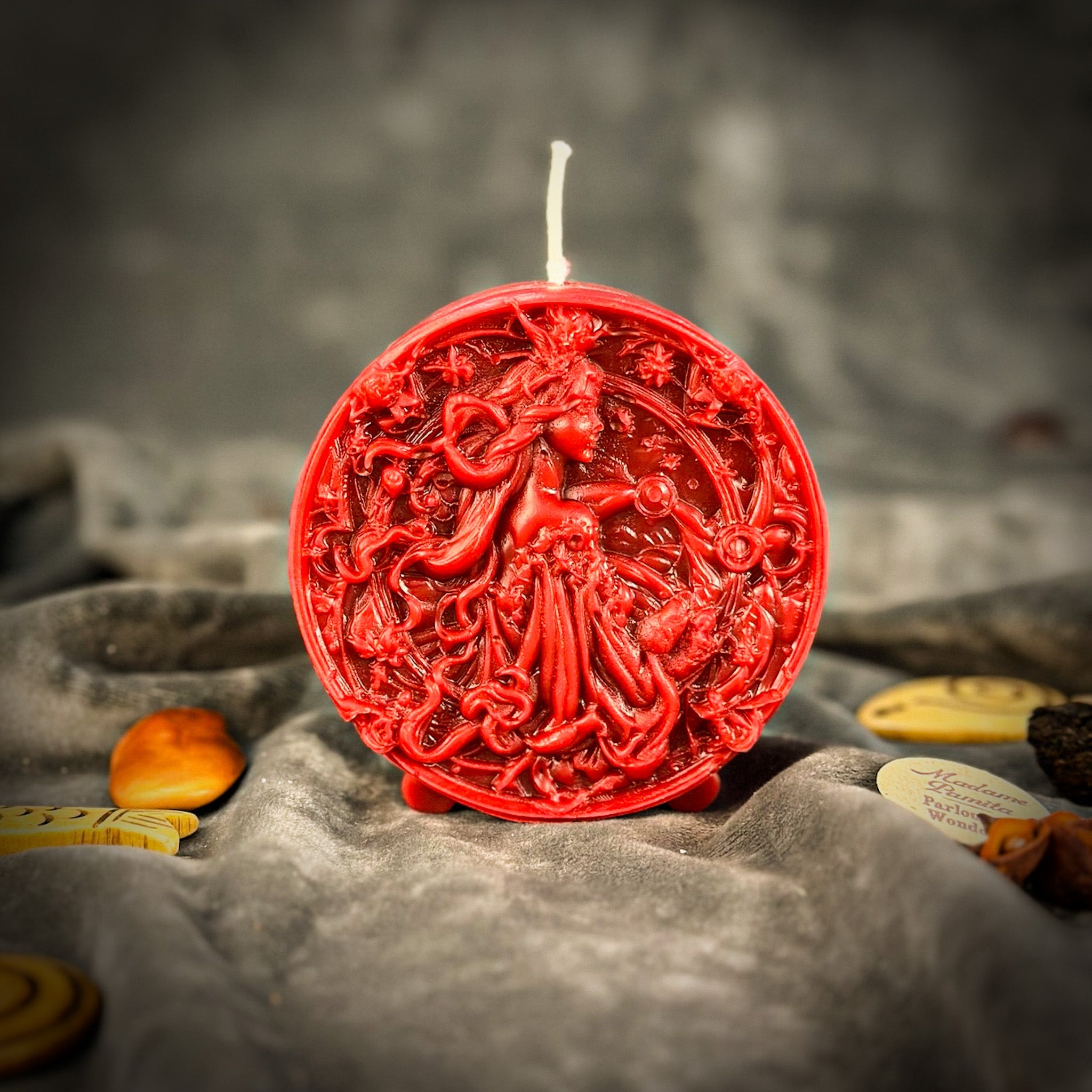 Beeswax Libra Scales Zodiac Spell Candle