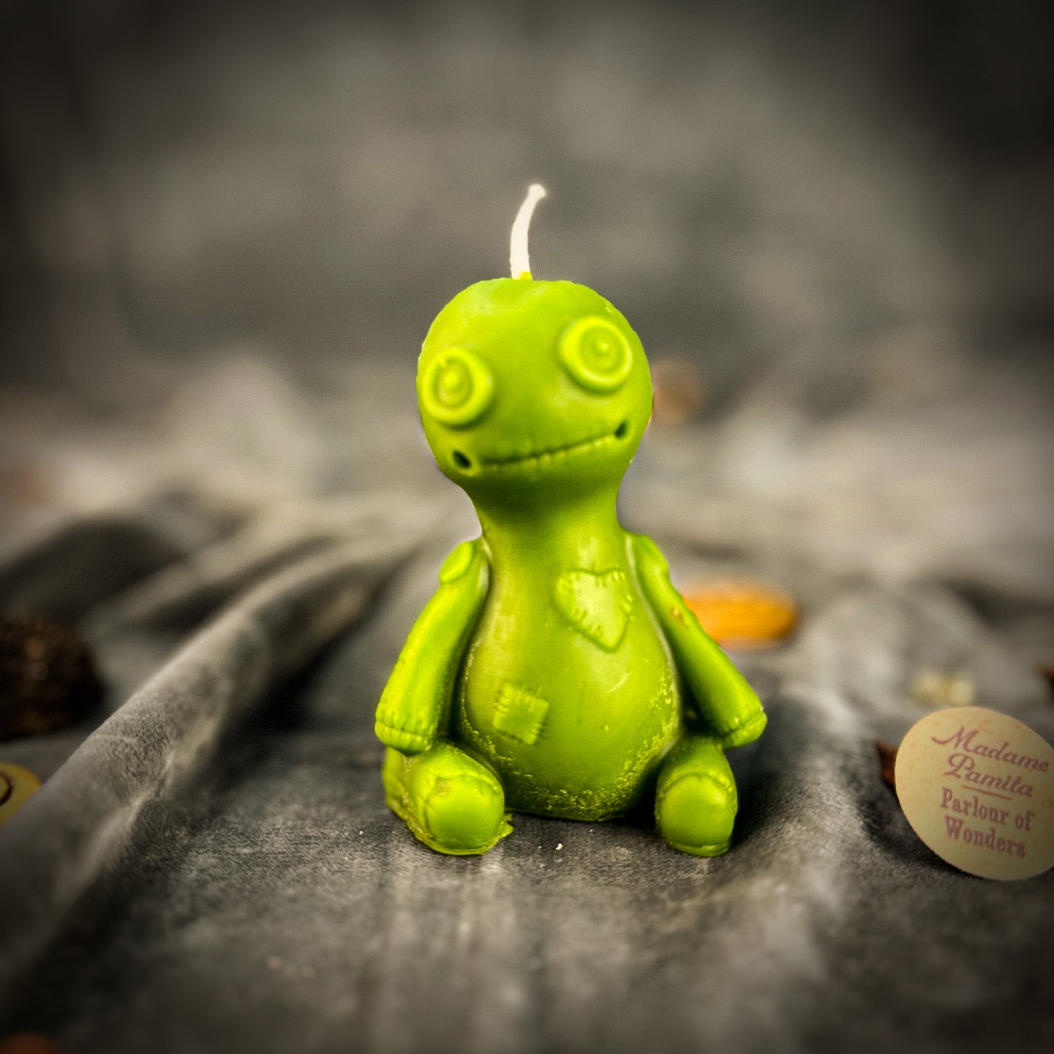 Beeswax Love Poppet Spell Candle