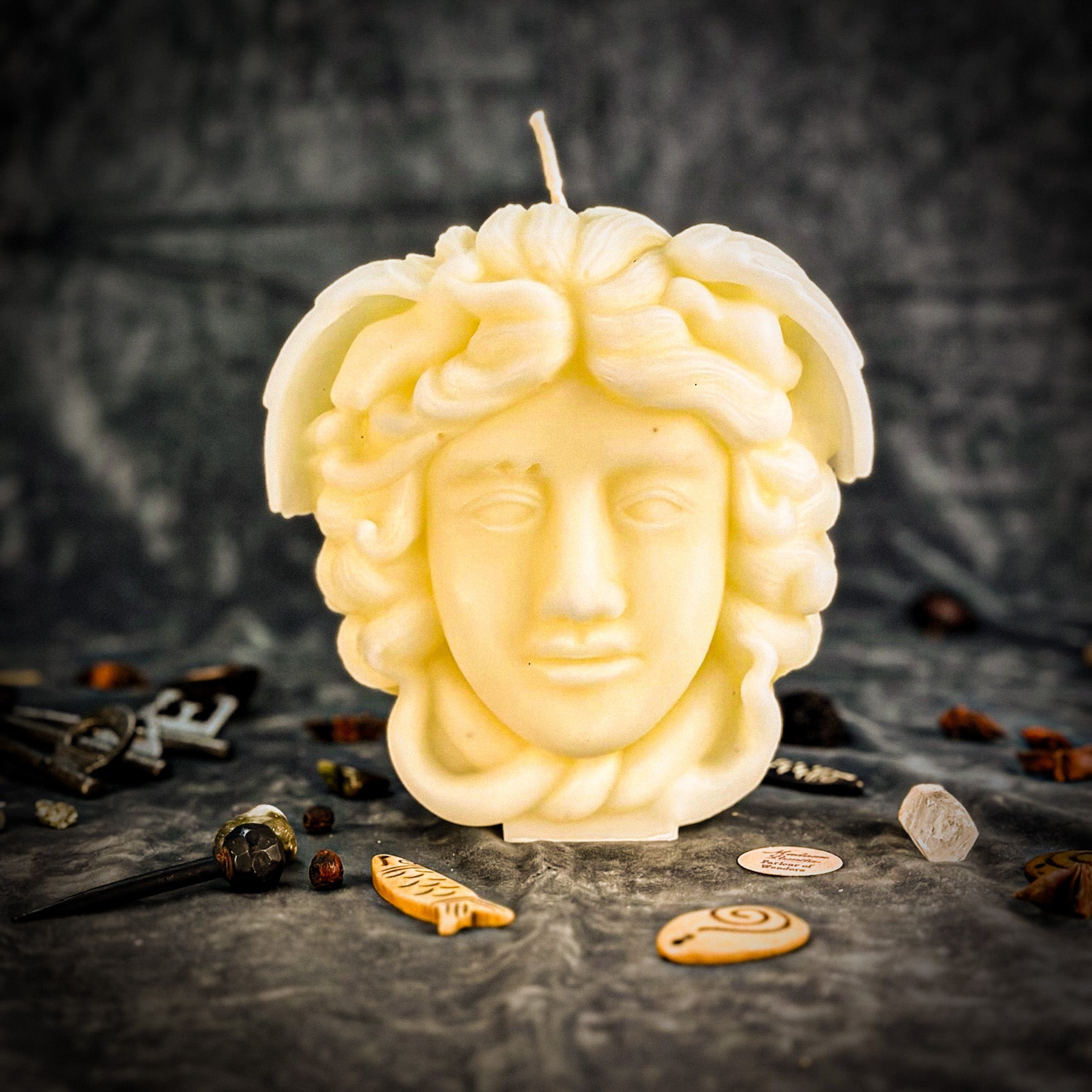 Medusa Protection Candle Spell Kit - Fierce Power & Transformation Magic