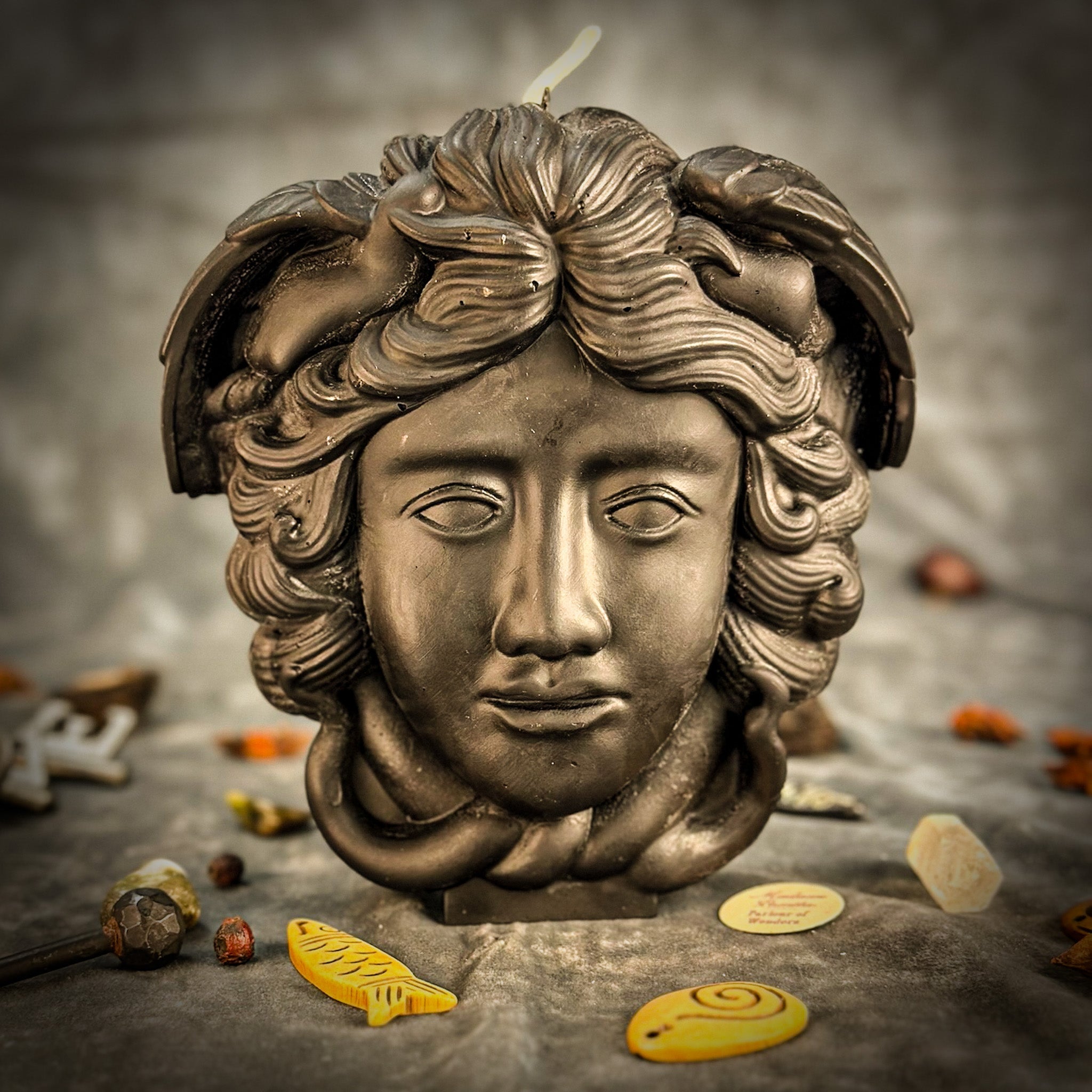 Medusa Protection Candle Spell Kit - Fierce Power & Transformation Magic