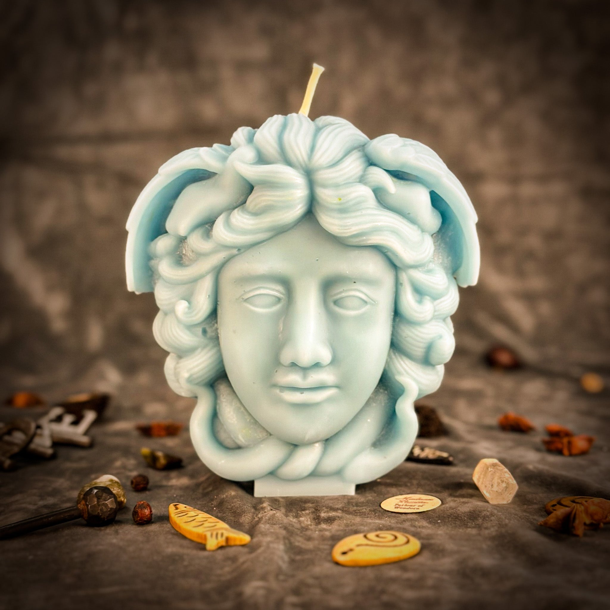 Medusa Protection Candle Spell Kit - Fierce Power & Transformation Magic