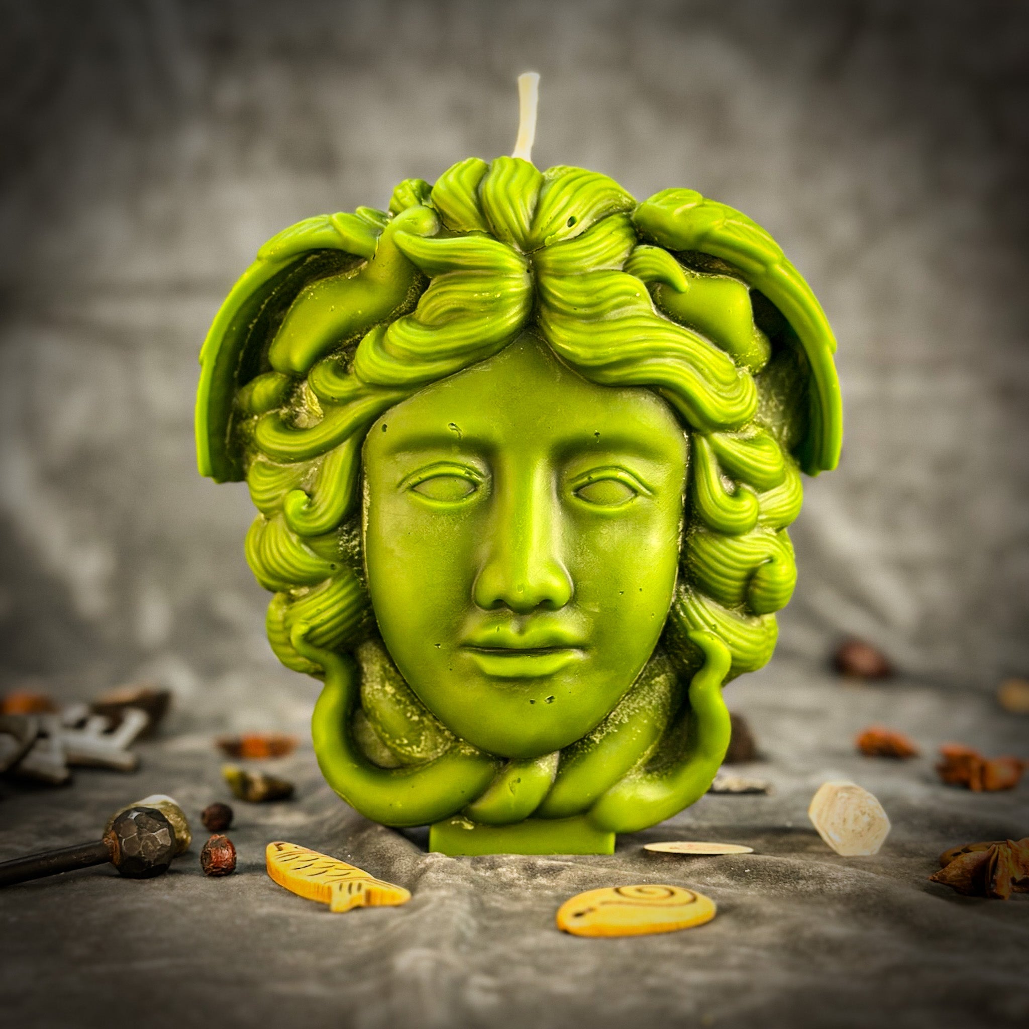 Medusa Protection Candle Spell Kit - Fierce Power & Transformation Magic
