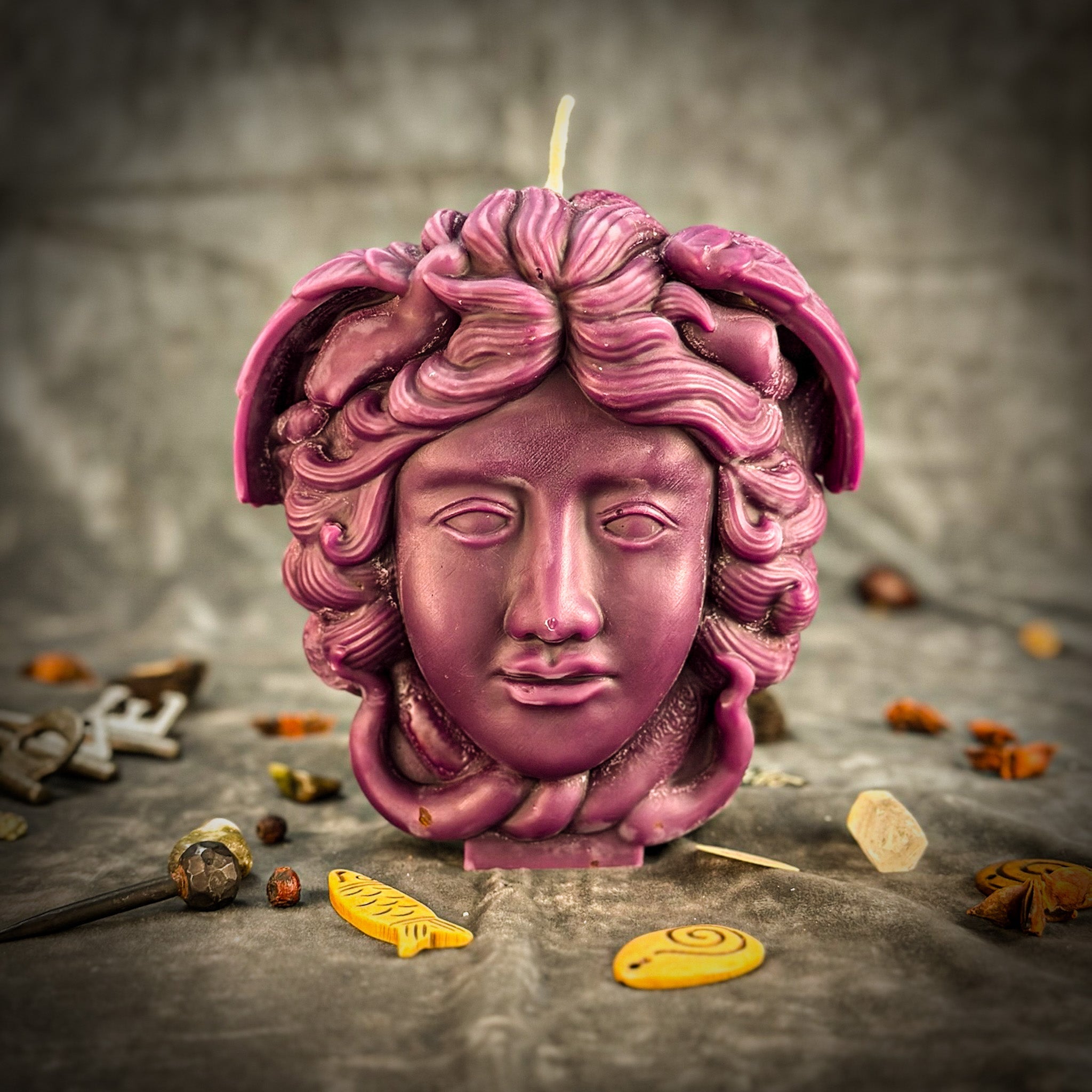 Medusa Protection Candle Spell Kit - Fierce Power & Transformation Magic