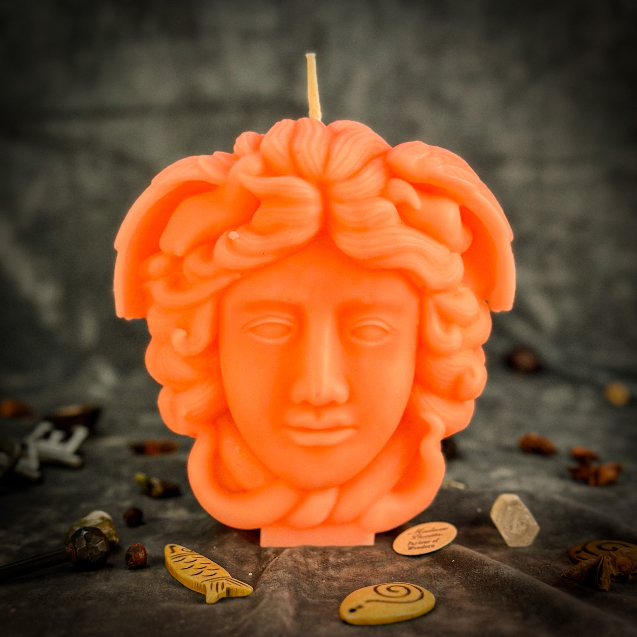 Medusa Protection Candle Spell Kit - Fierce Power & Transformation Magic