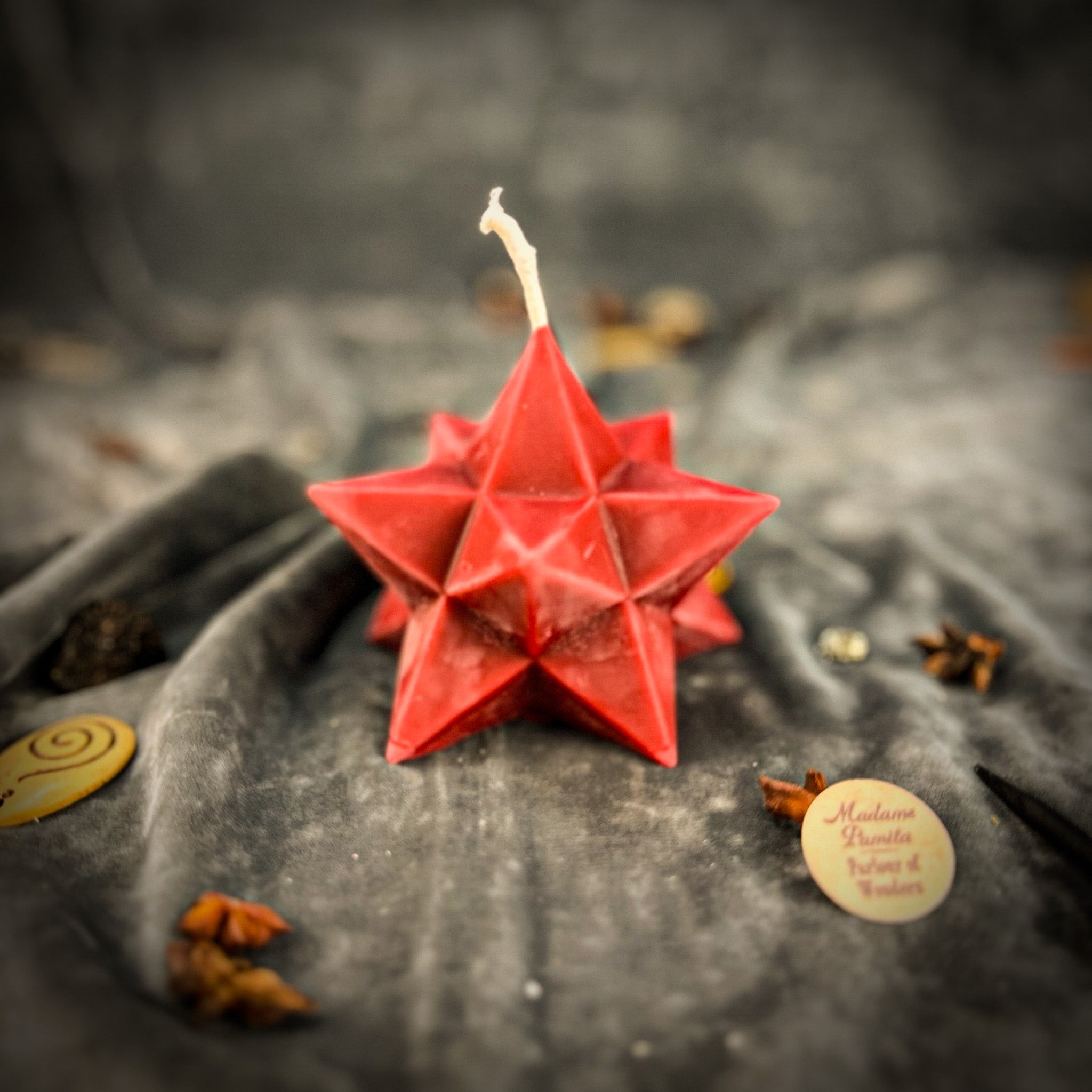 Pentagram Merkaba Protection Candle Spell Kit - Spiritual Transcendence & Sacred Magic