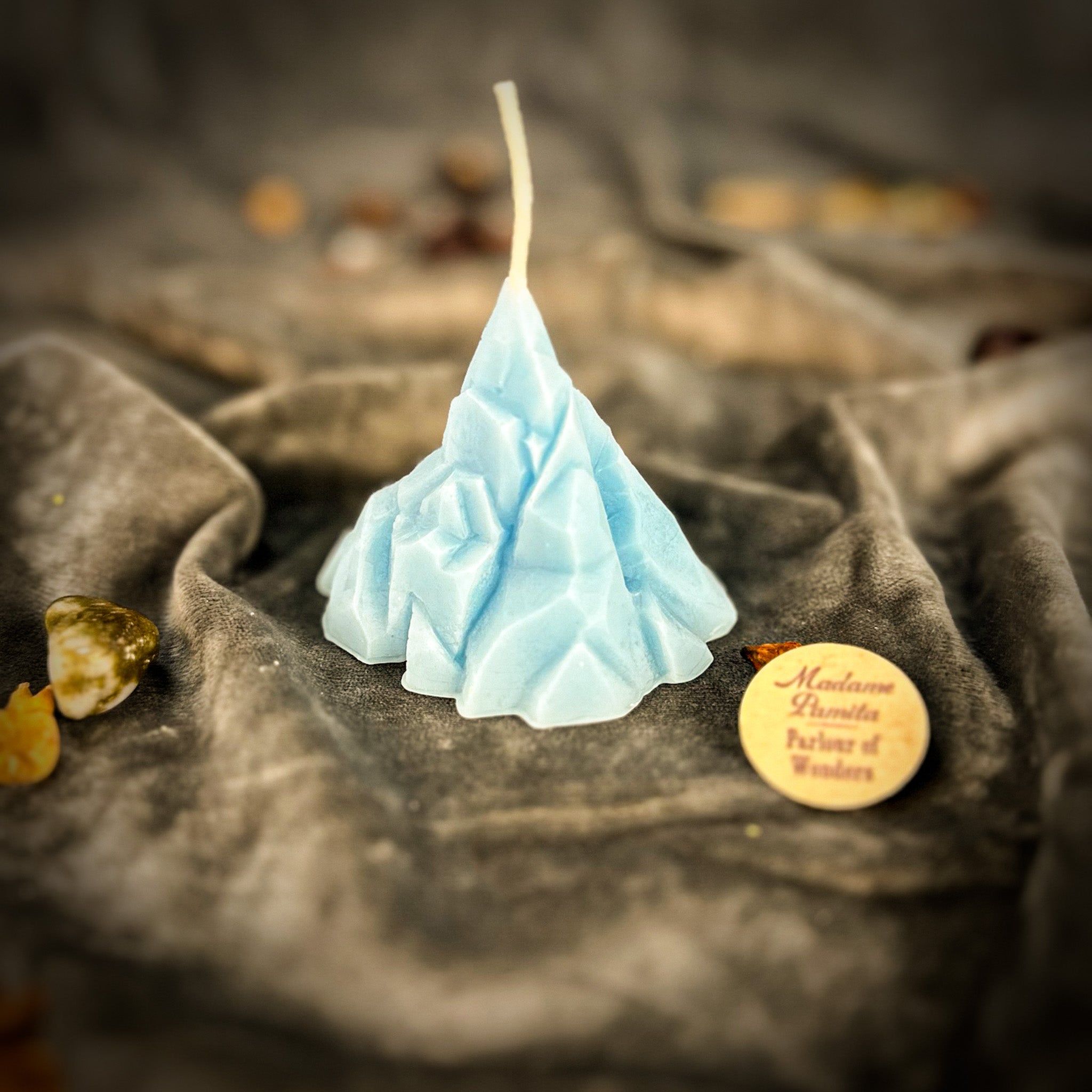 Holy Mountain Candle Spell Kit - Goal Achievement & Obstacle Removal Magic
