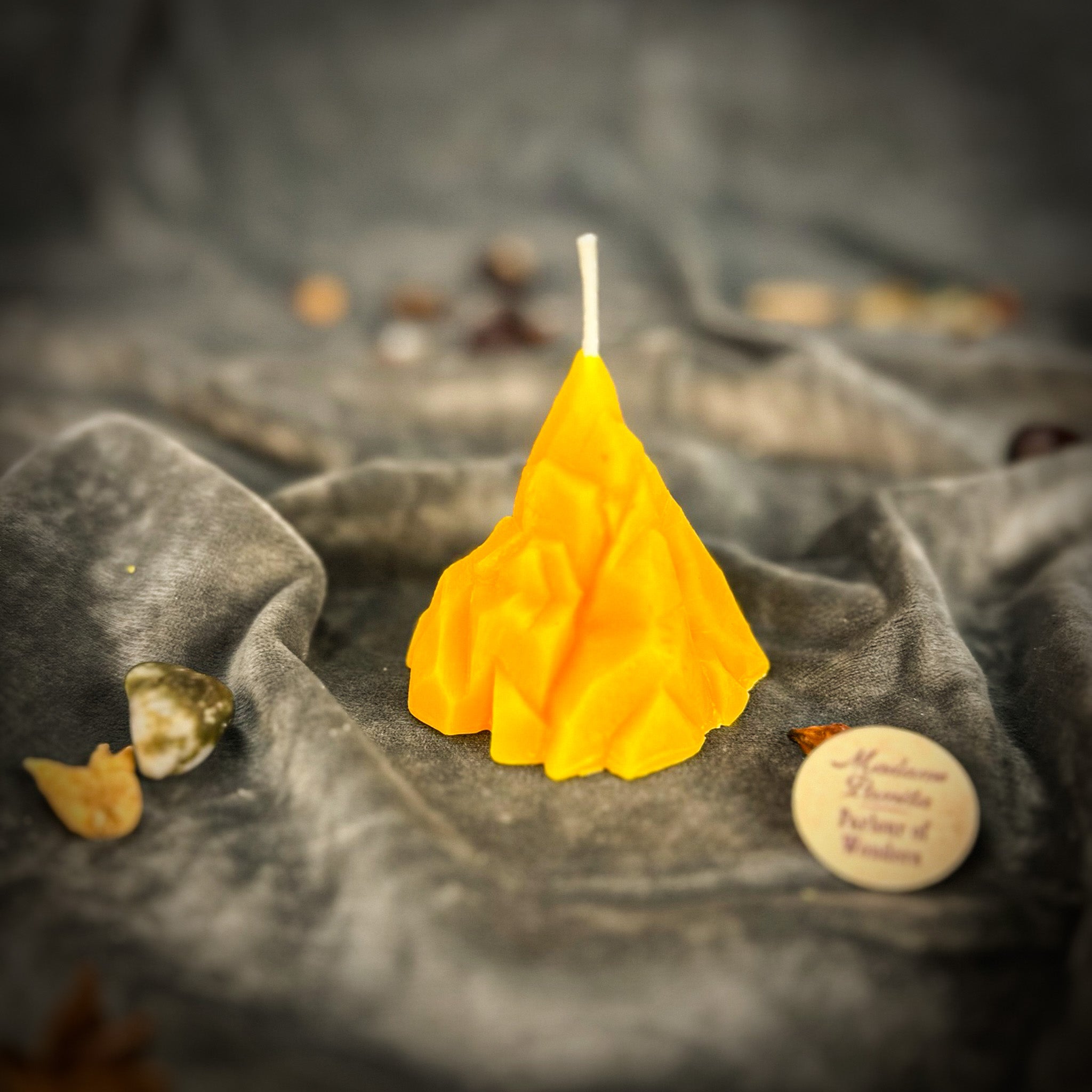 Beeswax Holy Mountain Spell Candle
