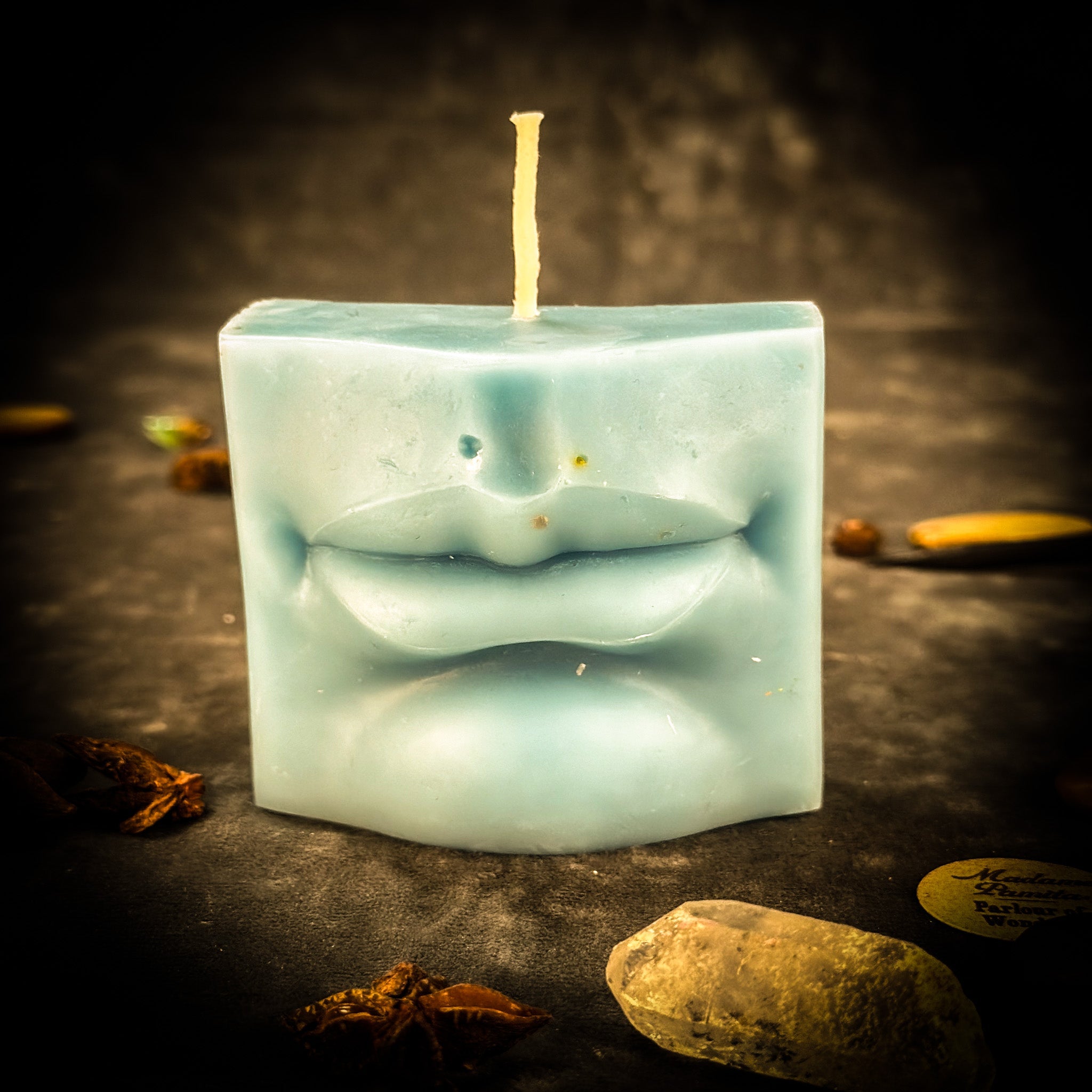 Beeswax Ex-Voto Mouth Spell Candle