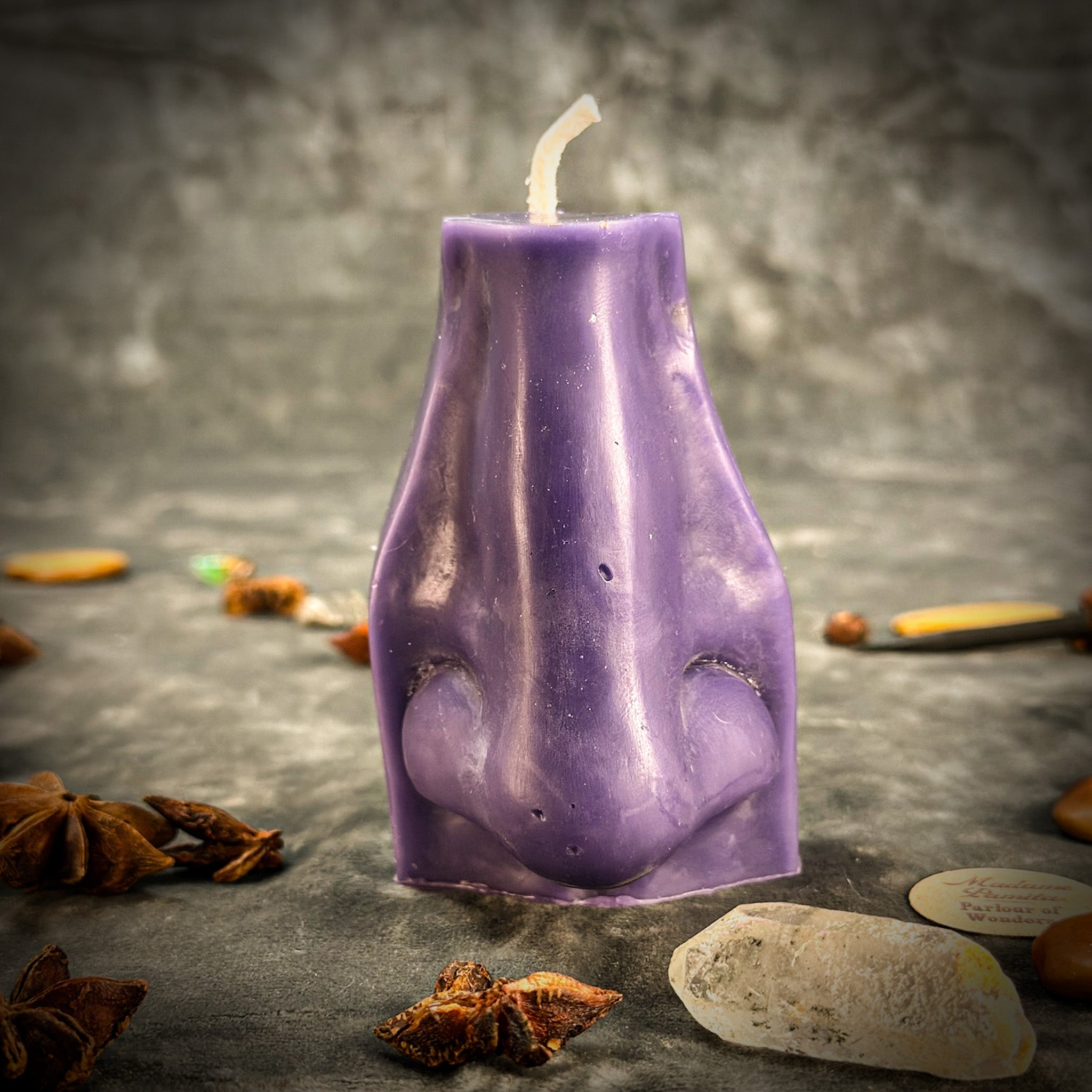 Beeswax Ex-Voto Nose Spell Candle