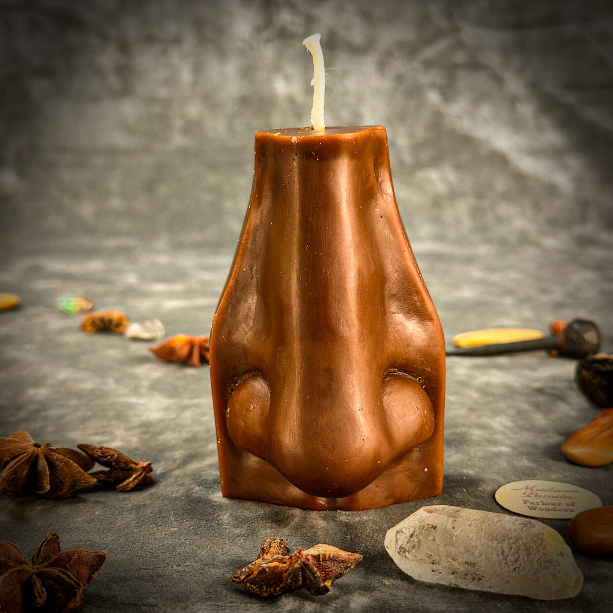 Beeswax Ex-Voto Nose Spell Candle