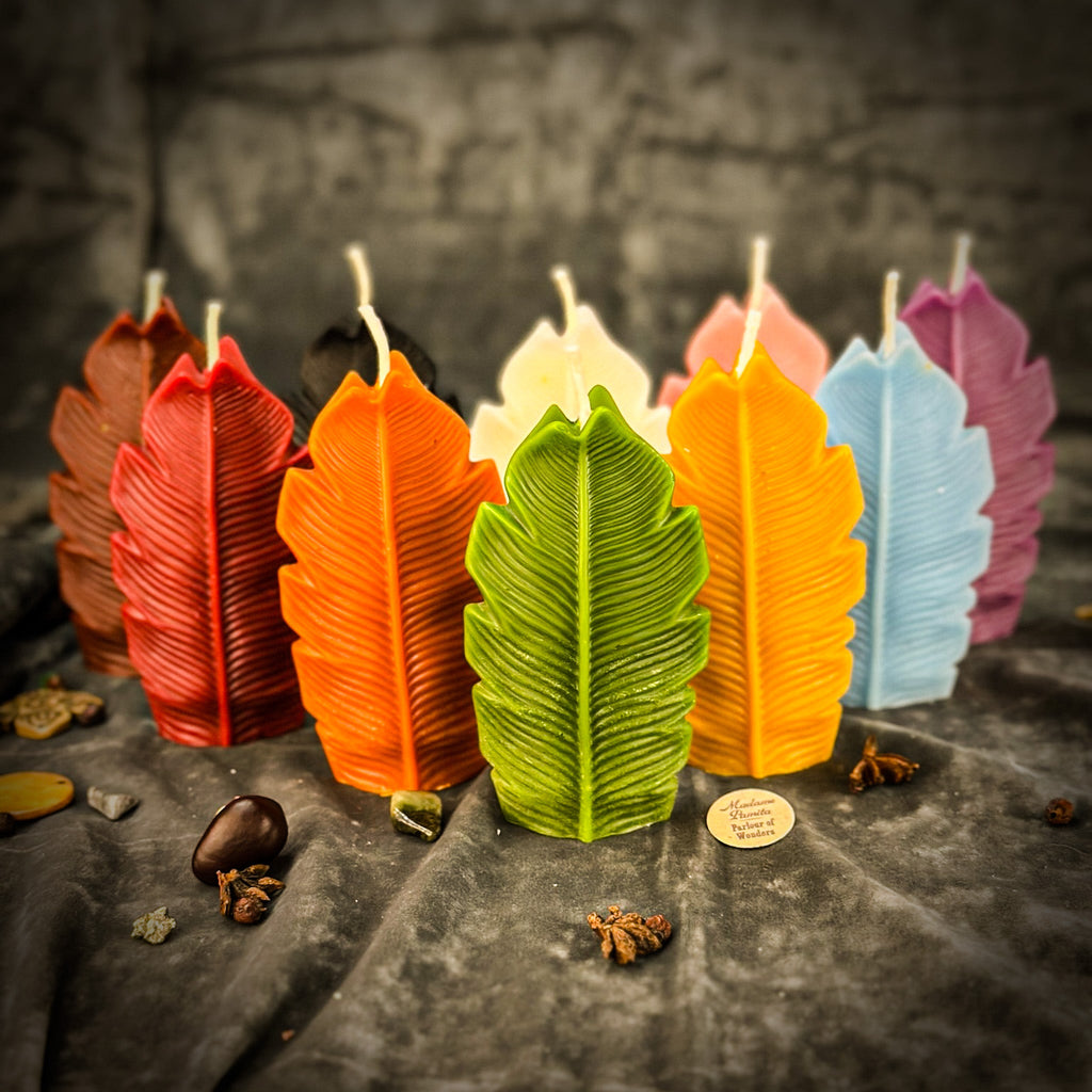 Beeswax Plant Spirit Spell Candle