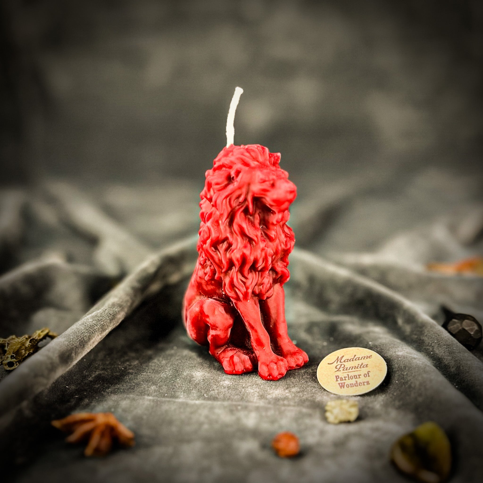 Beeswax Proud Lion Spell Candle
