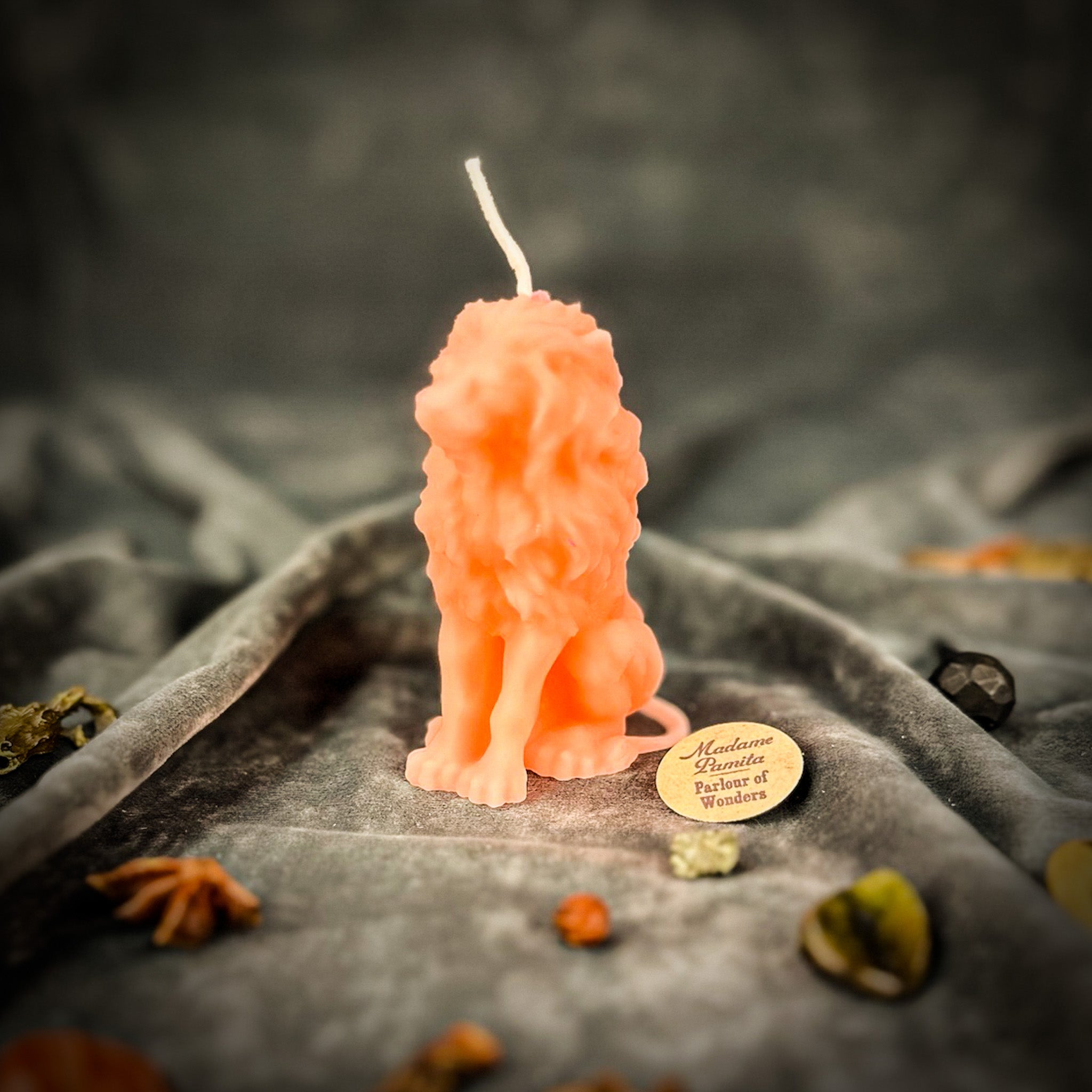 Beeswax Proud Lion Spell Candle