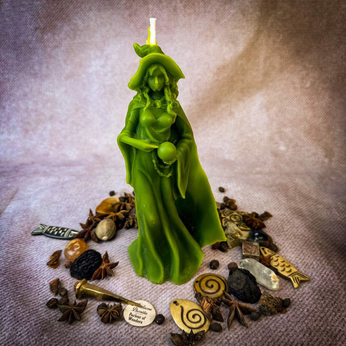 Queen of the Witches Candle Spell Kit - Empower Your Witchcraft & Magic