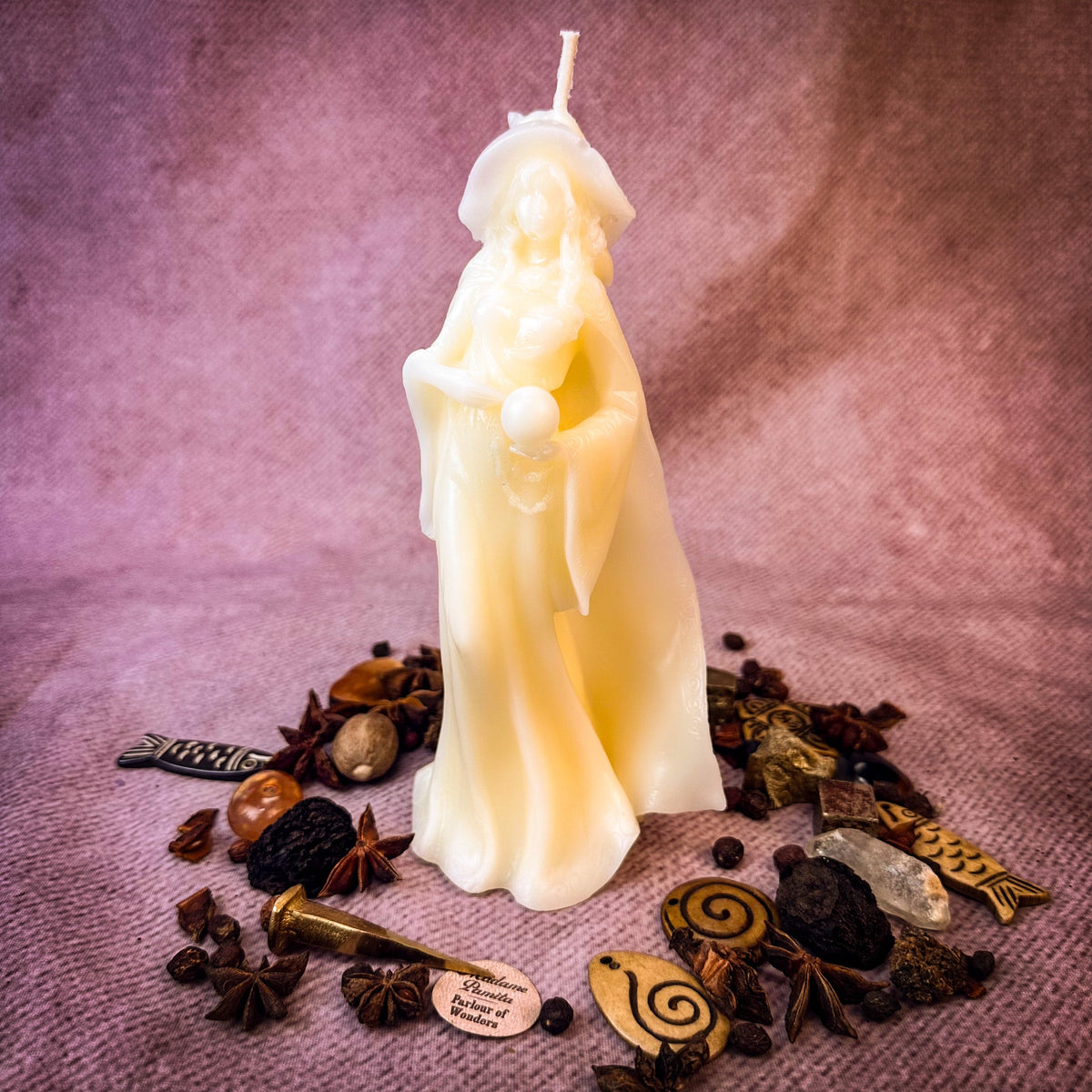 Queen of the Witches Candle Spell Kit - Empower Your Witchcraft & Magic