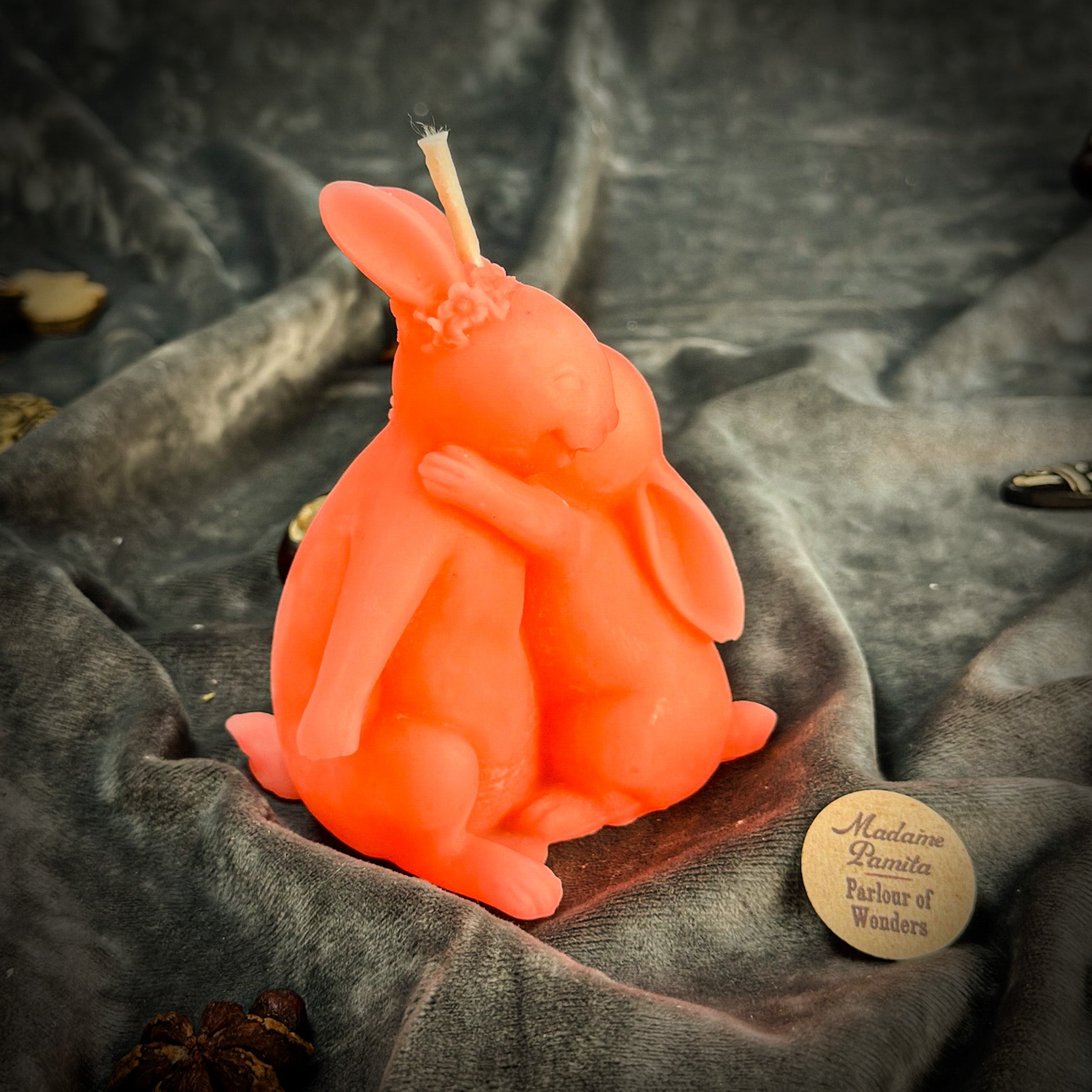 Rabbit Rabbit Candle Spell Kit - Good Luck & New Beginnings Magic