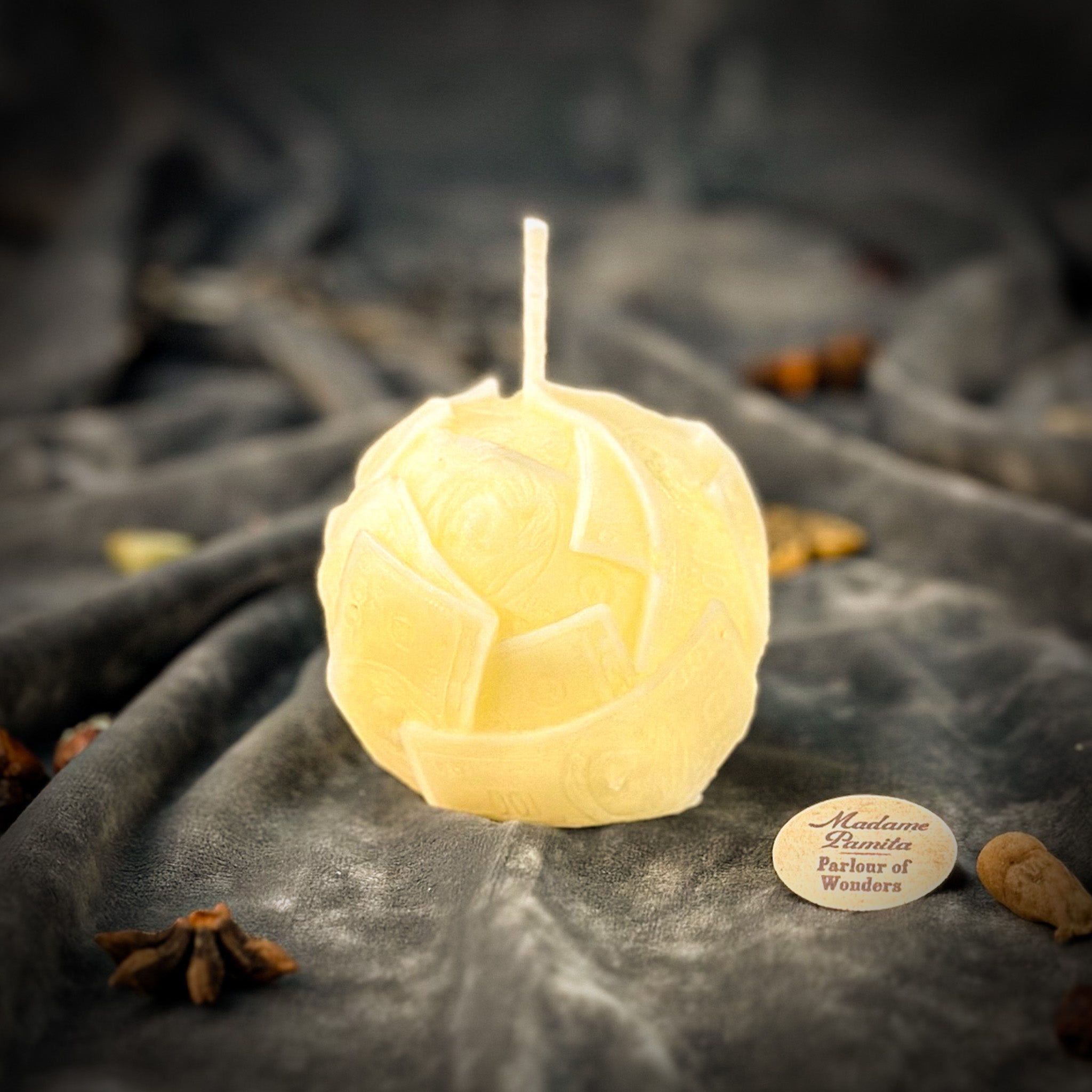 Rolling in Dough Money Candle Spell Kit - Wealth & Luxury Magic