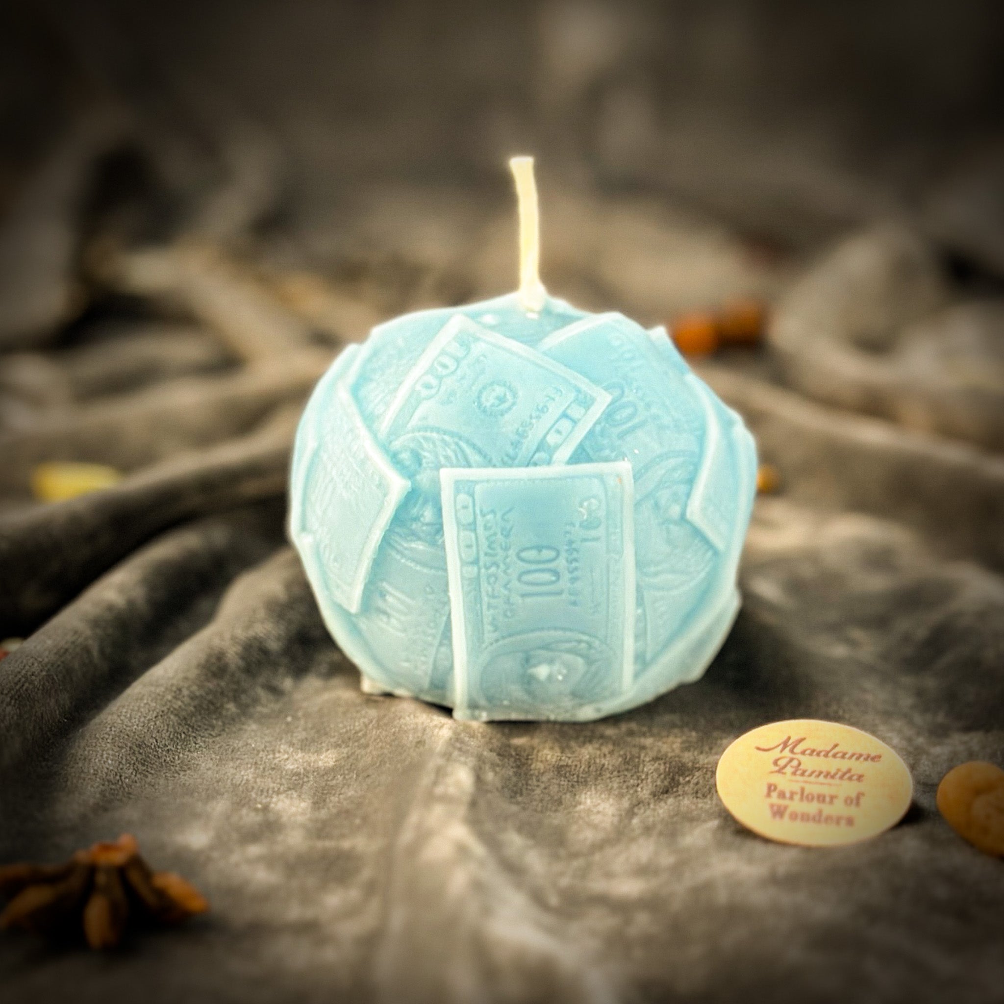 Rolling in Dough Money Candle Spell Kit - Wealth & Luxury Magic