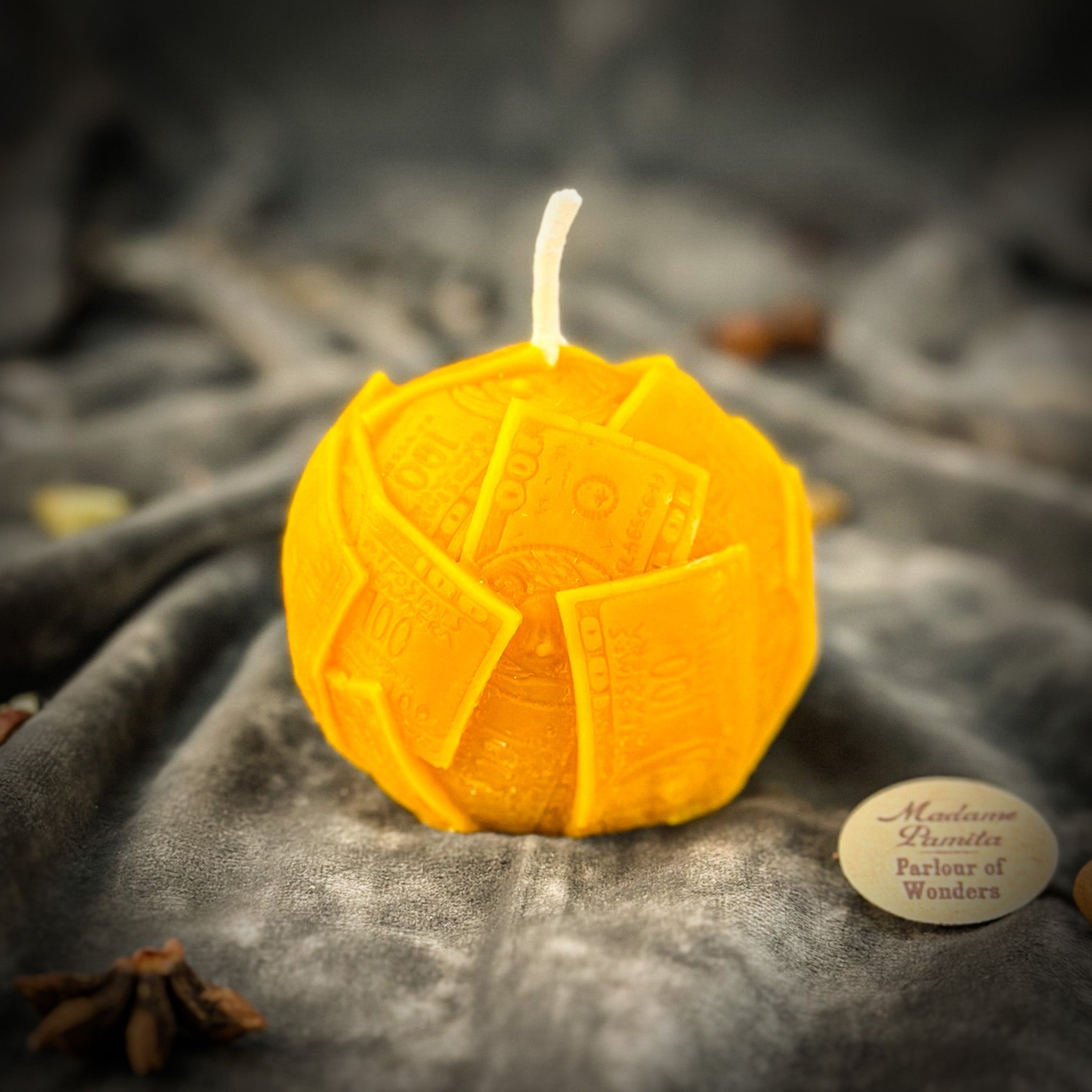 Rolling in Dough Money Candle Spell Kit - Wealth & Luxury Magic