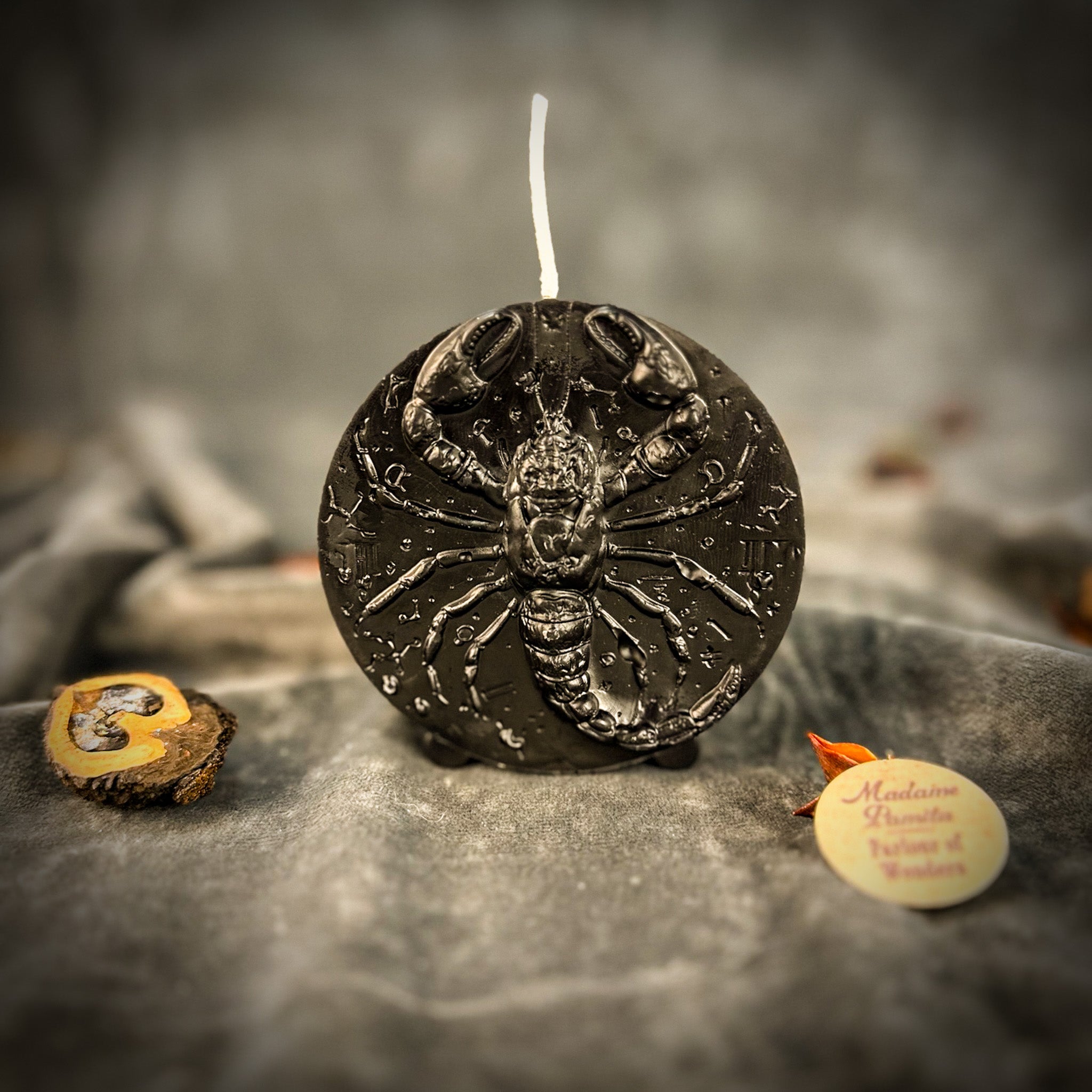 Beeswax Scorpio Scorpion Zodiac Spell Candle