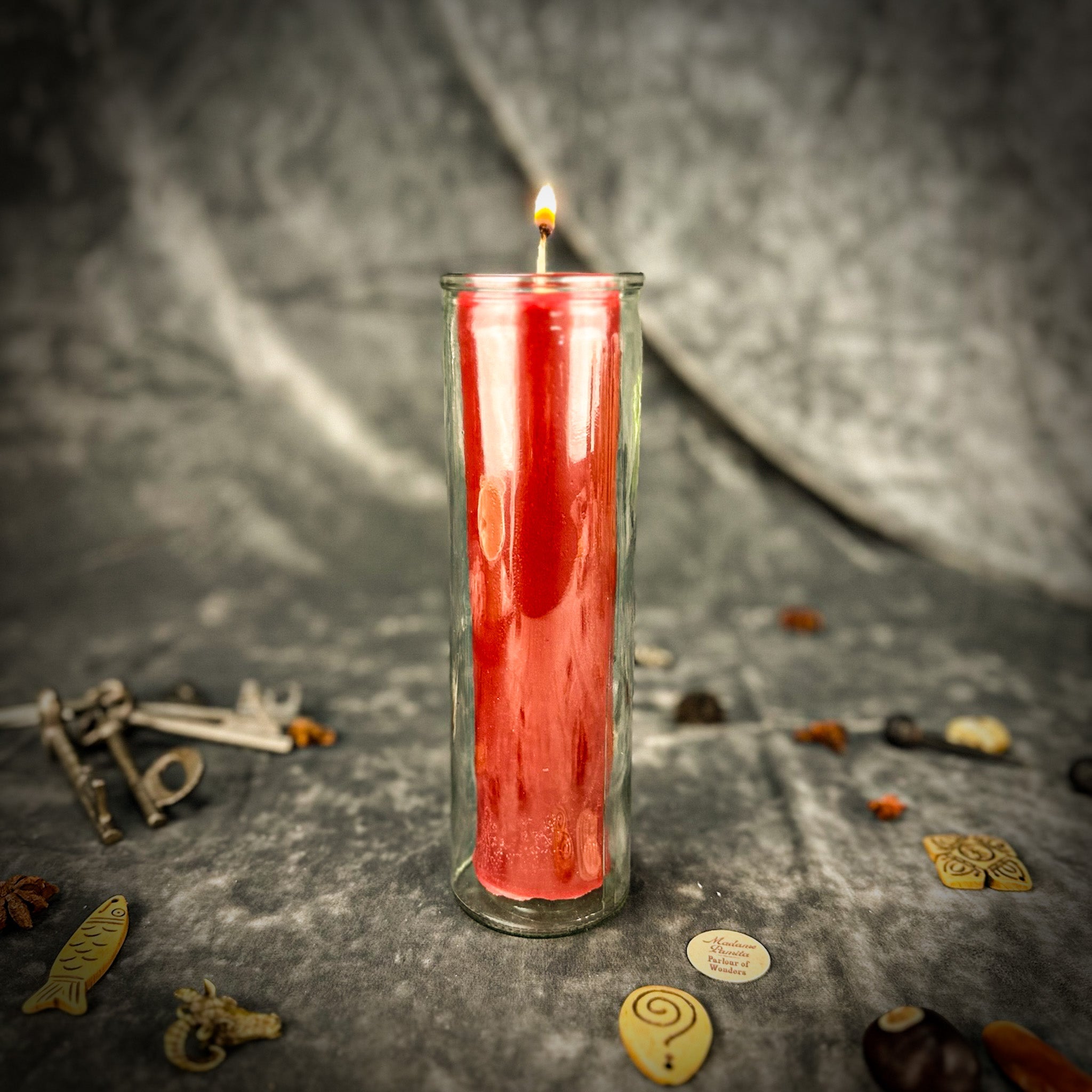 Madame Pamita Custom Beeswax Vigil Candle