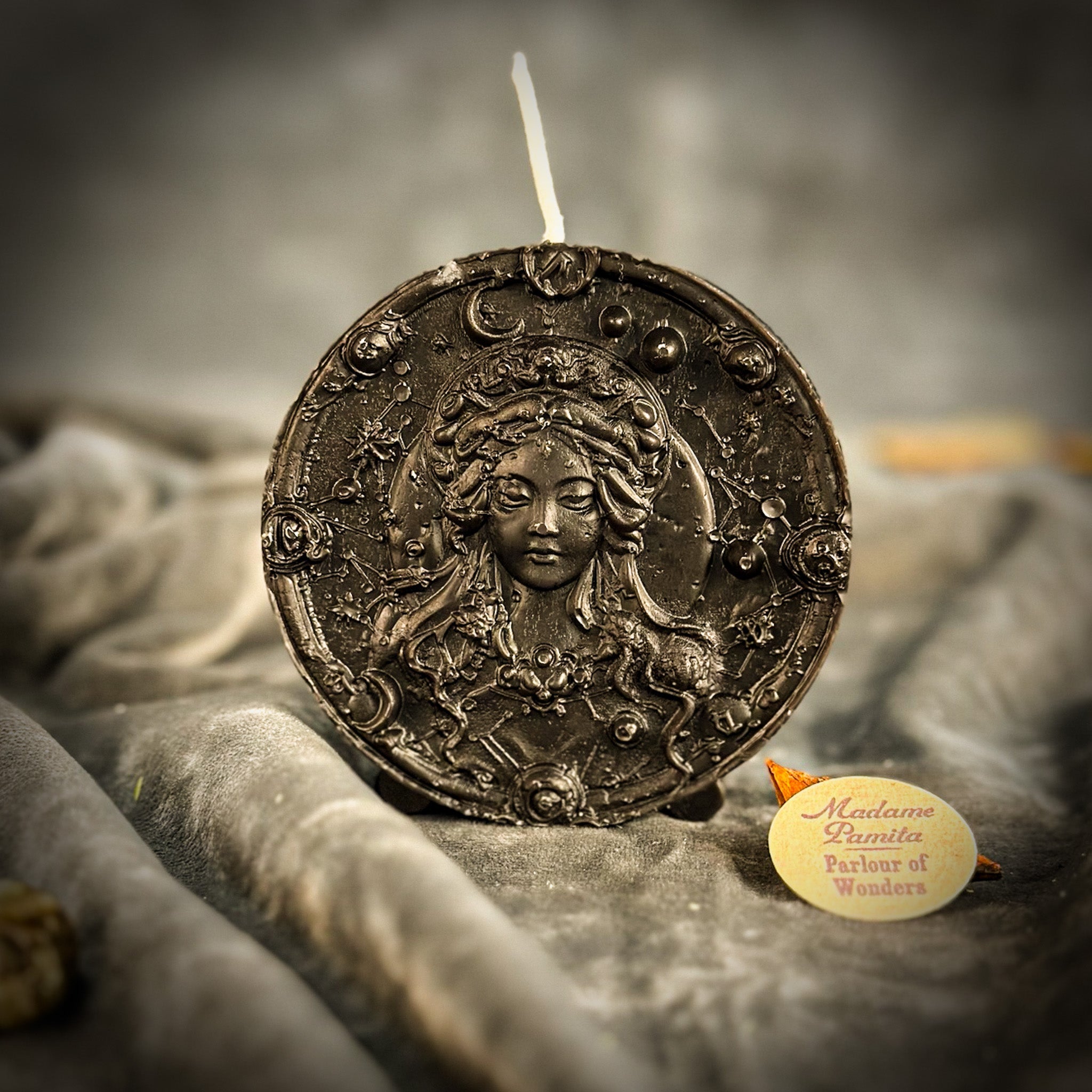 Beeswax Virgo Maiden Zodiac Spell Candle