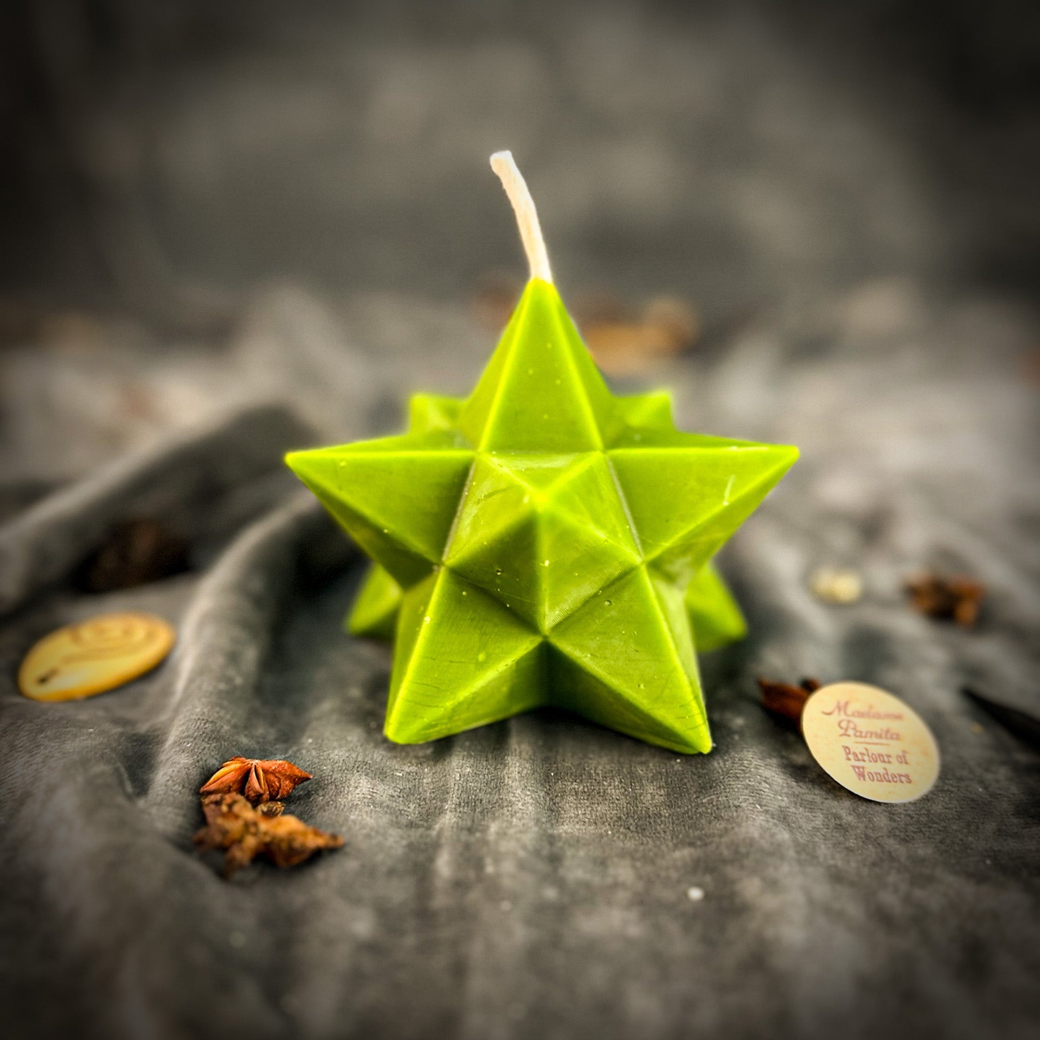 Pentagram Merkaba Protection Candle Spell Kit - Spiritual Transcendence & Sacred Magic