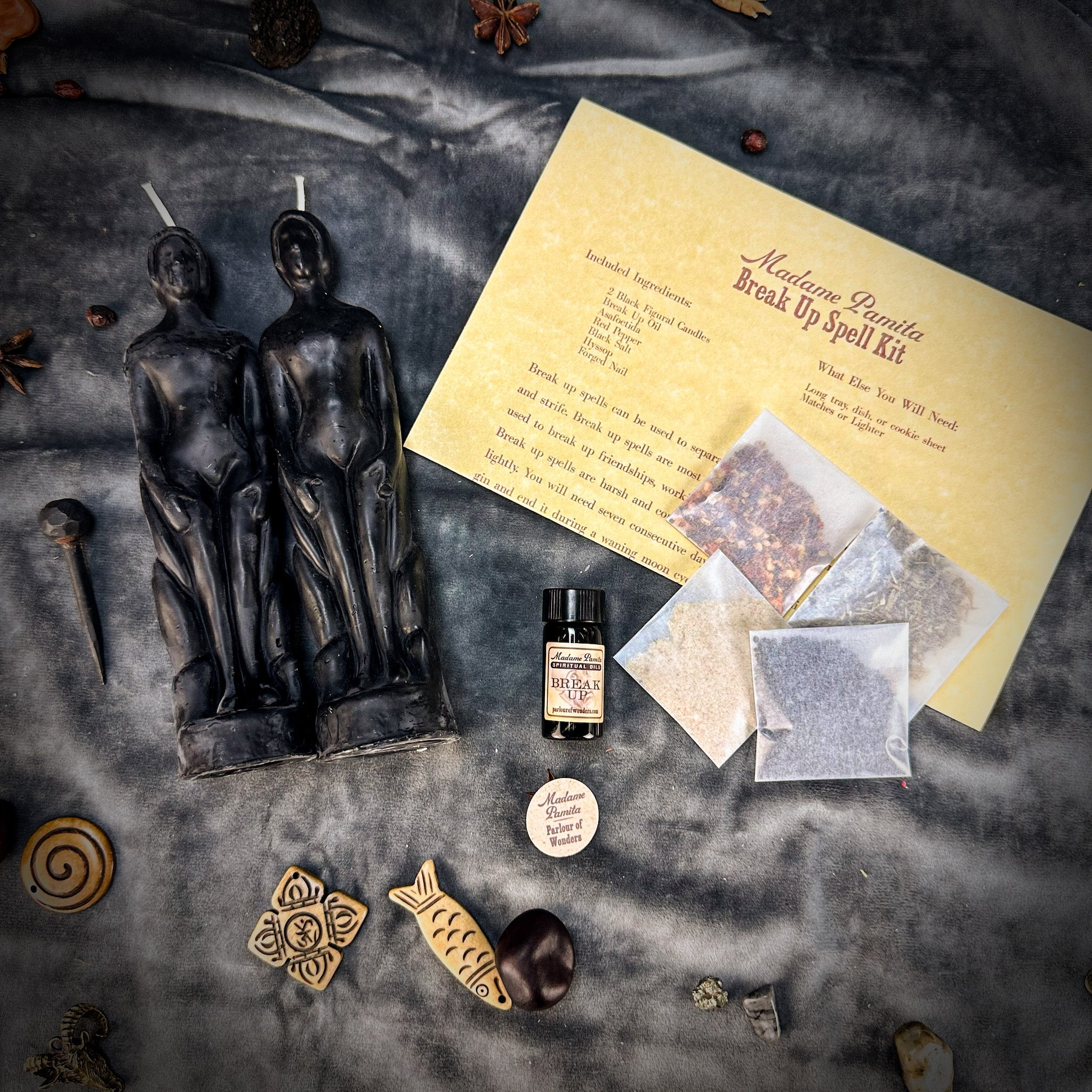 Break Up Candle Spell Kit - Human/Human