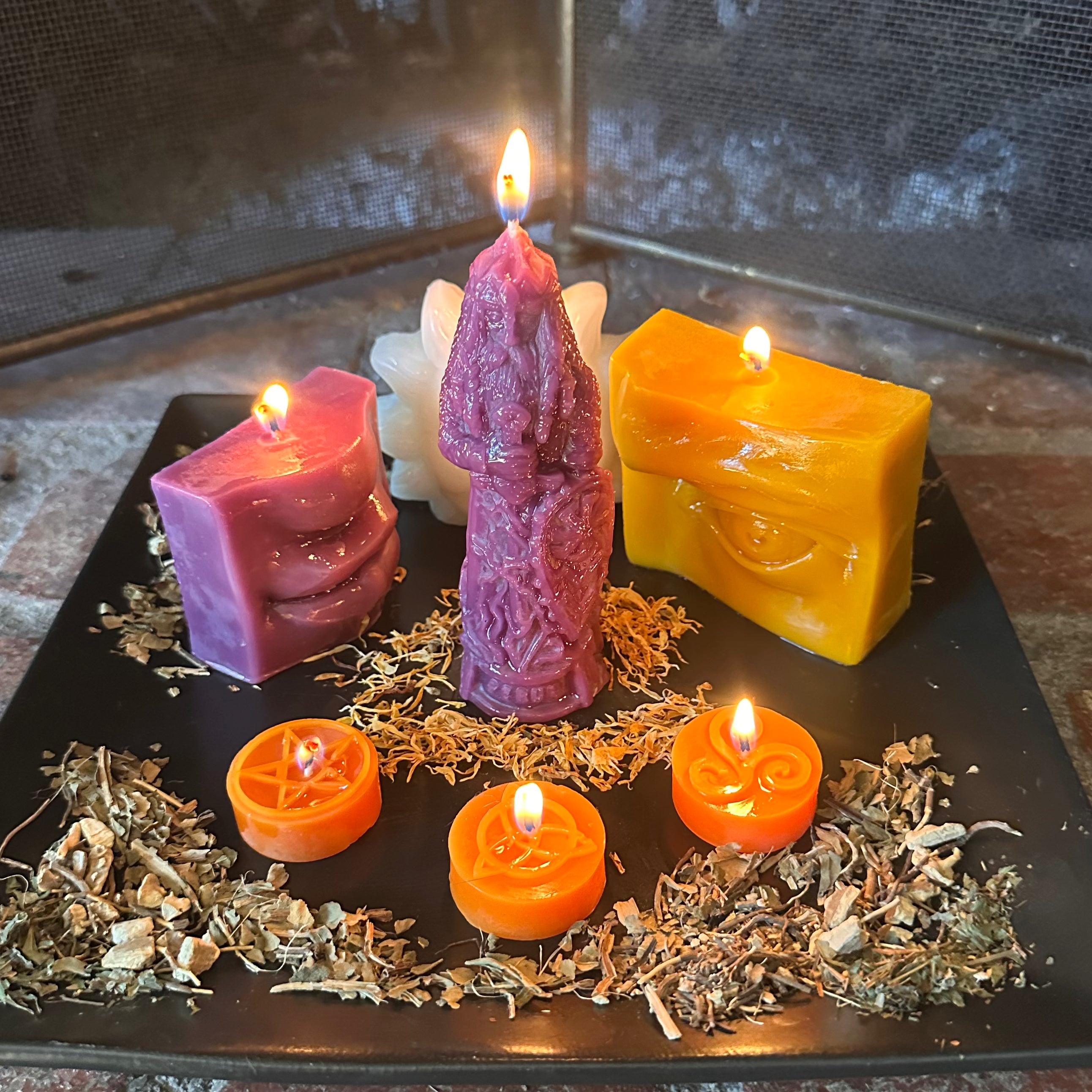 Custom Candle Spell Service by Madame Pamita