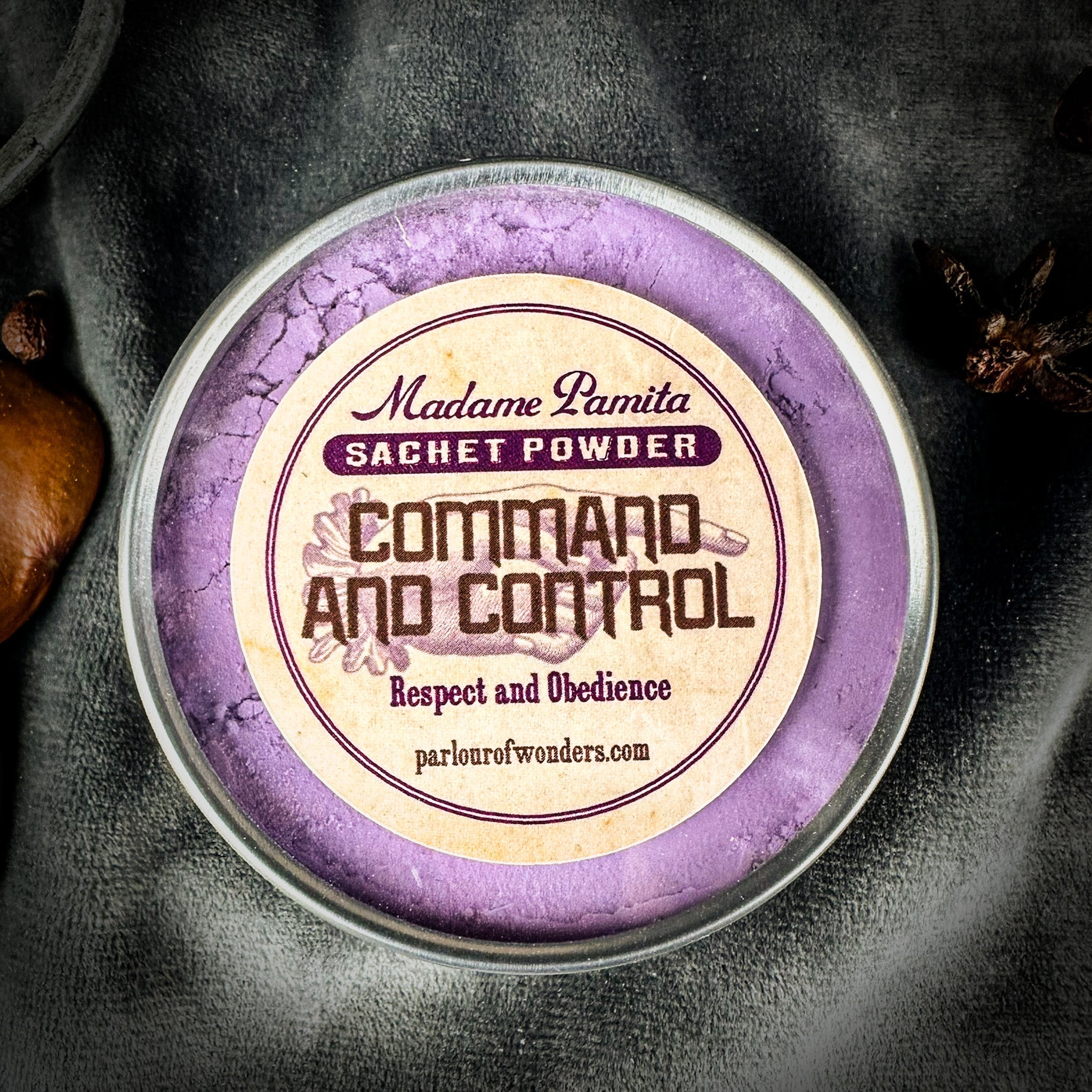 Command and Control Sachet Powder by Madame Pamita