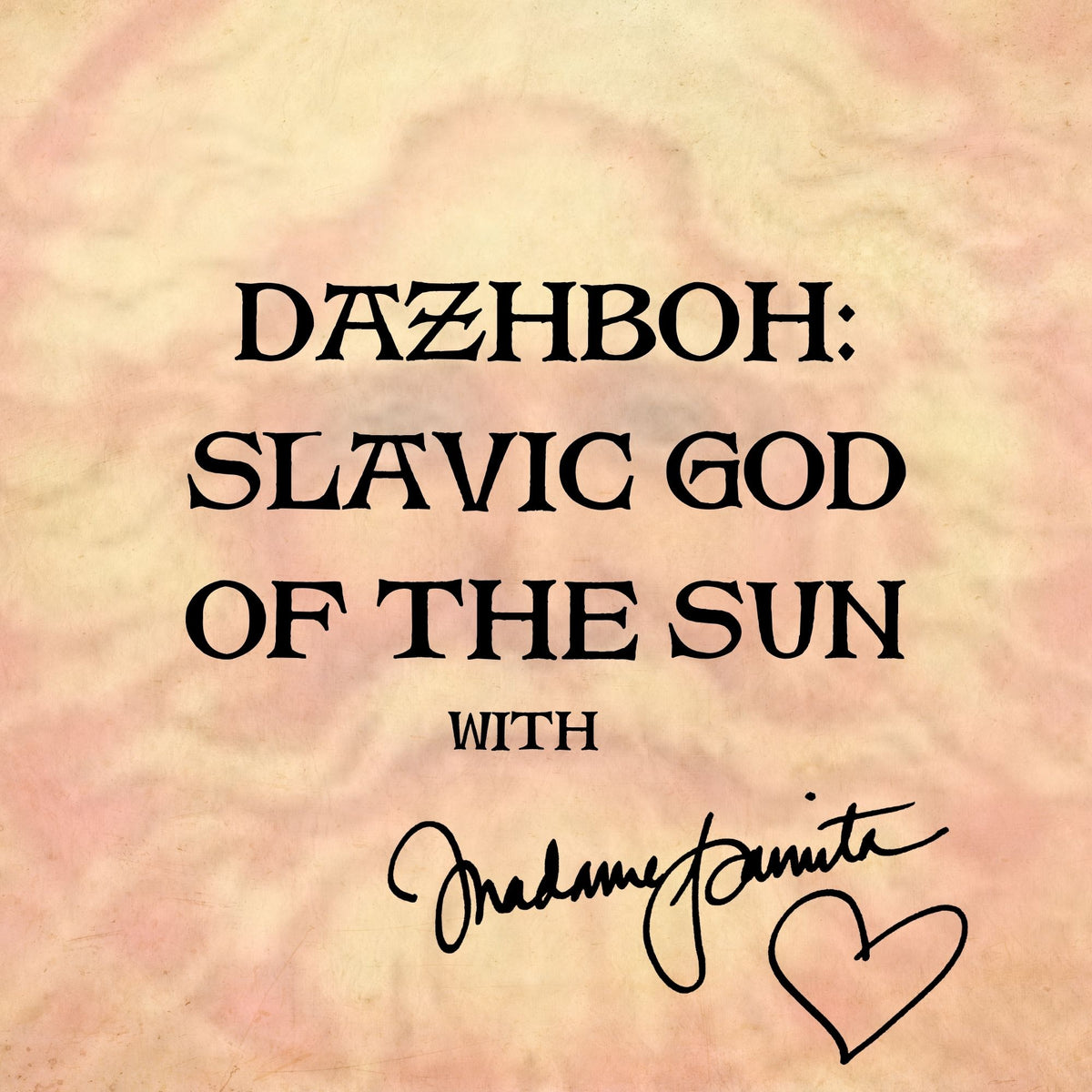 Dazhboh Slavic God - The Sun God of Light and Abundance