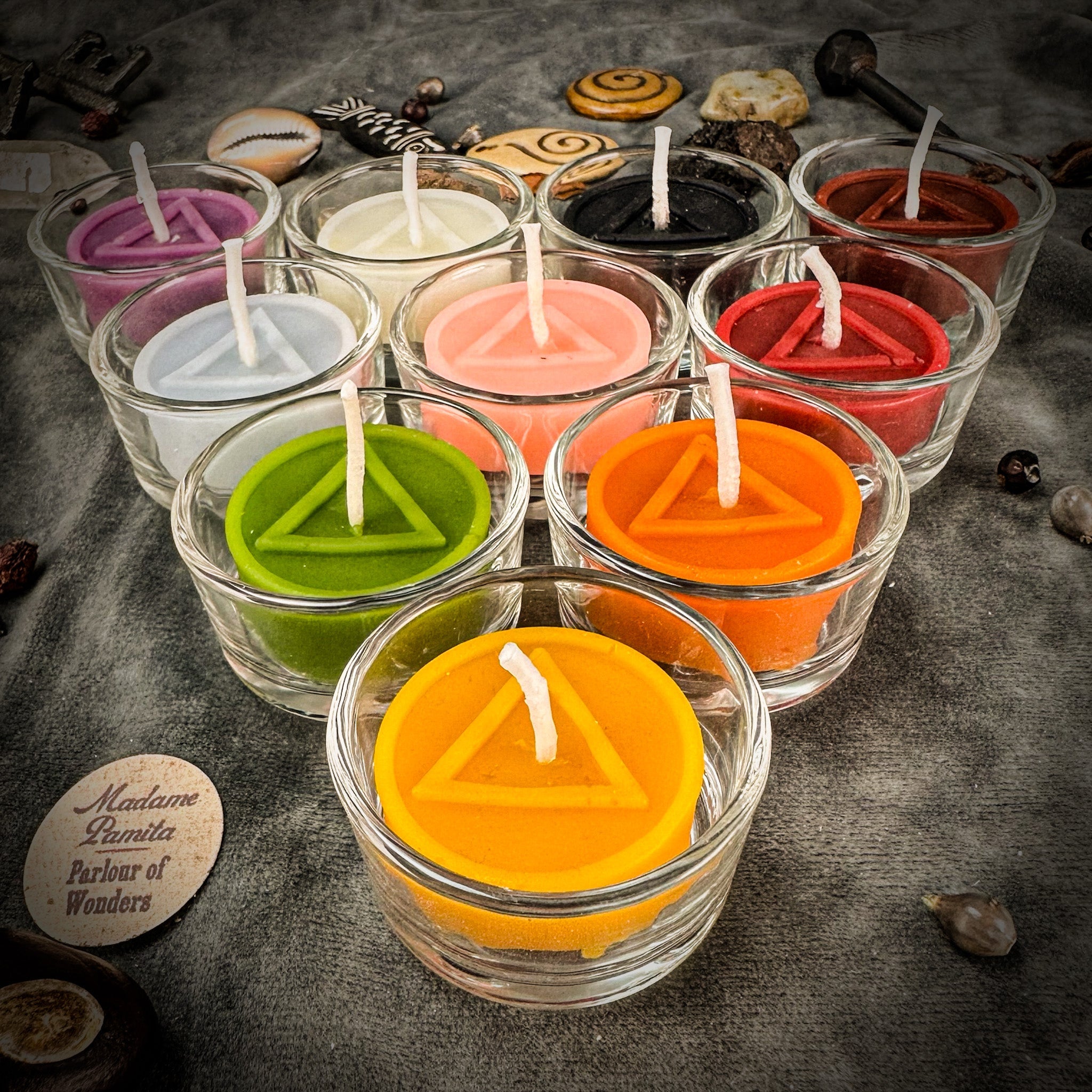 Element of Fire Beeswax Tea Light