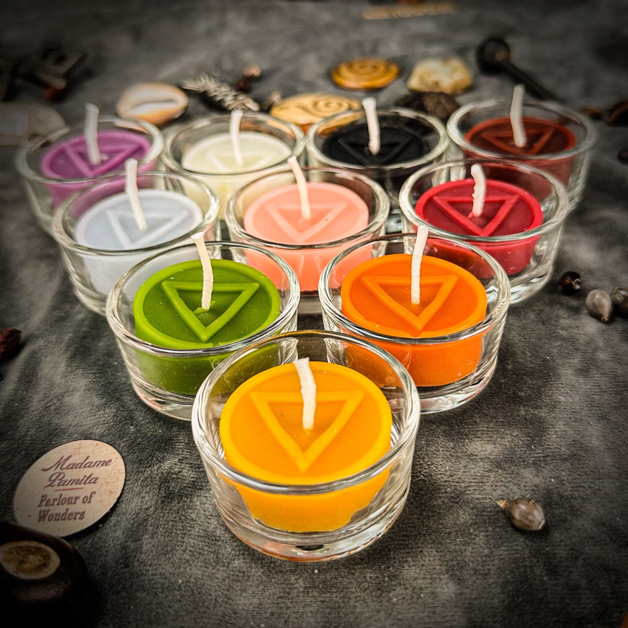 Element of Water Beeswax Tea Light