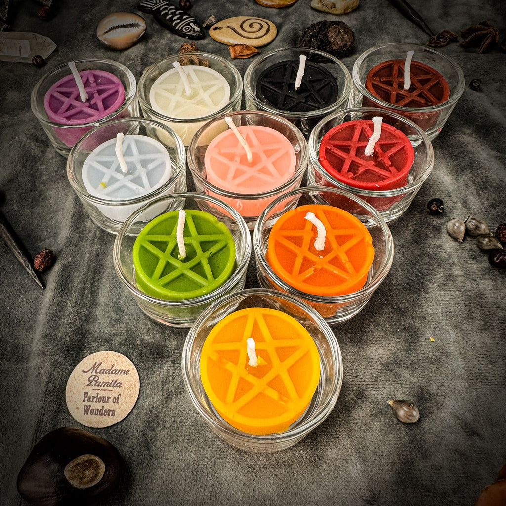 Element of the Void Beeswax Tea Light
