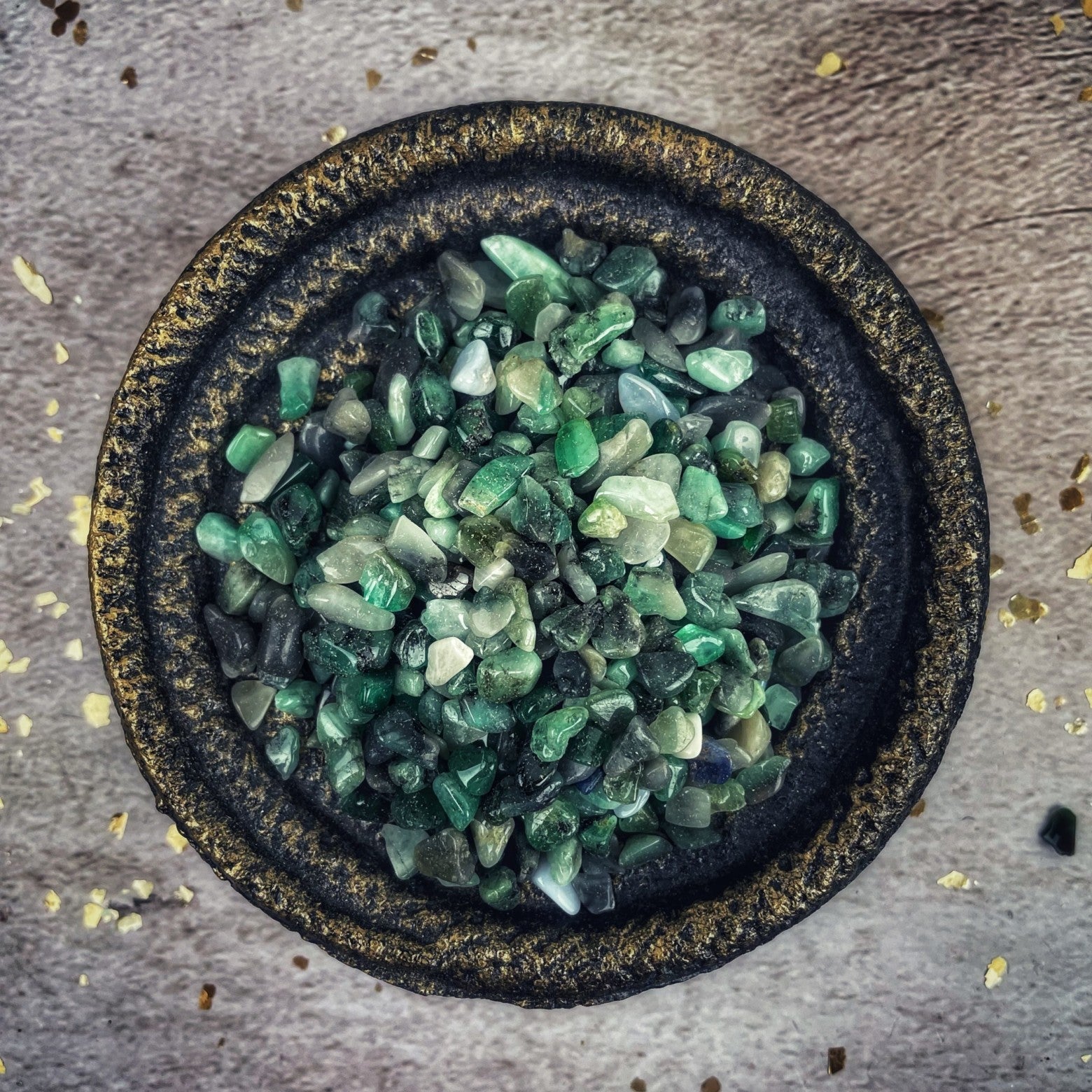 Emerald Gem Chips