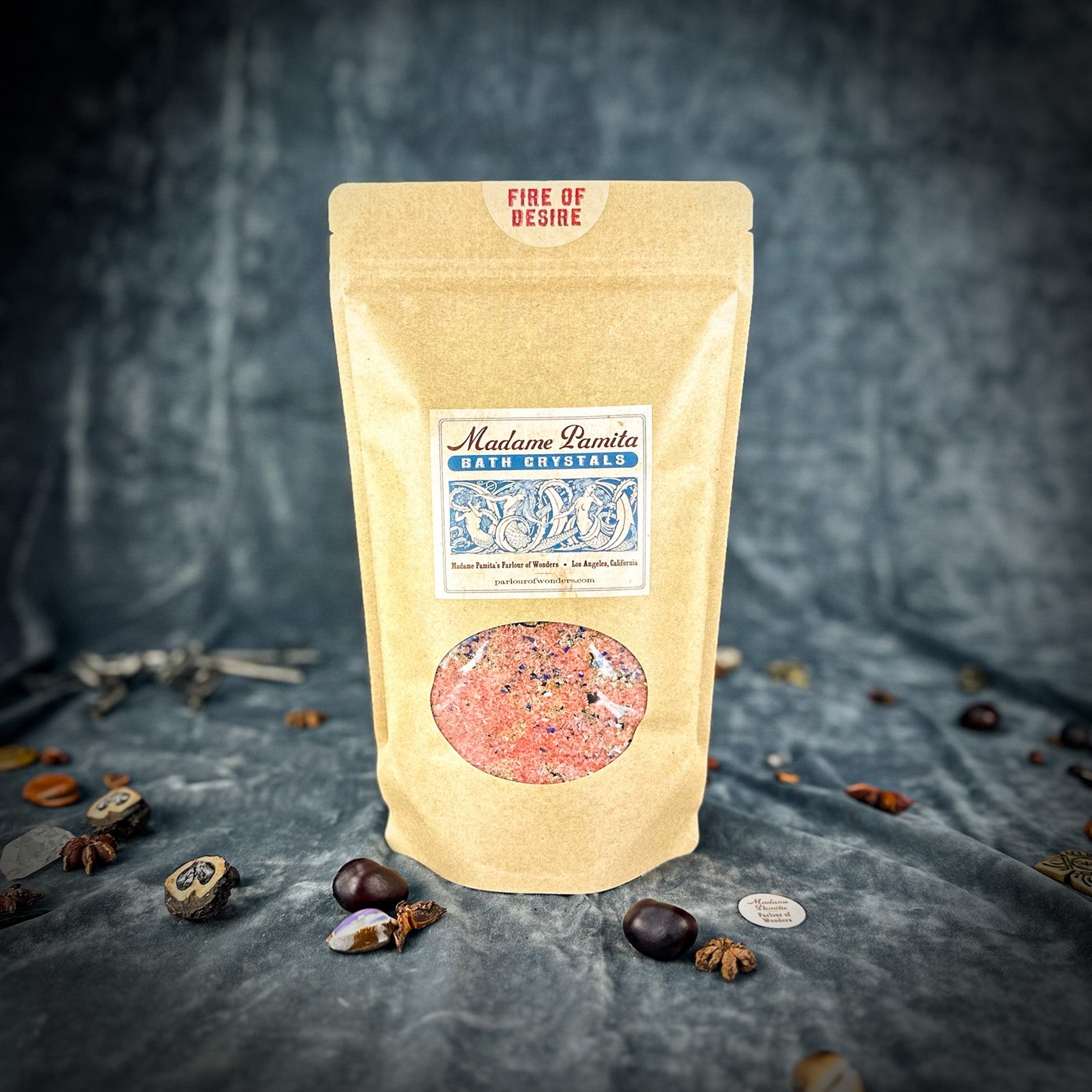 Fire of Desire Bath Crystals