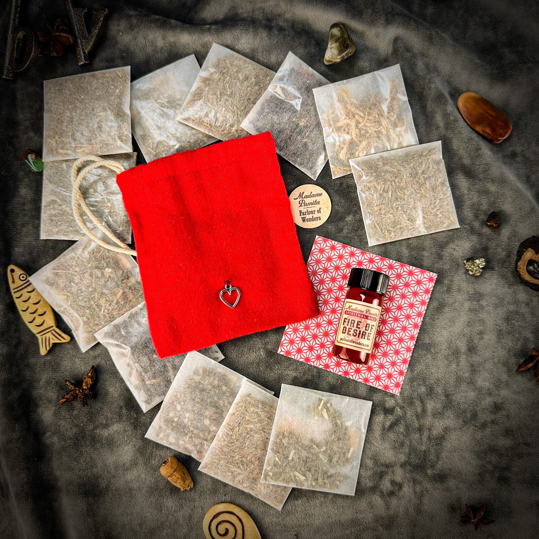 Fire of Desire Mojo Bag Kit - Regular Strength