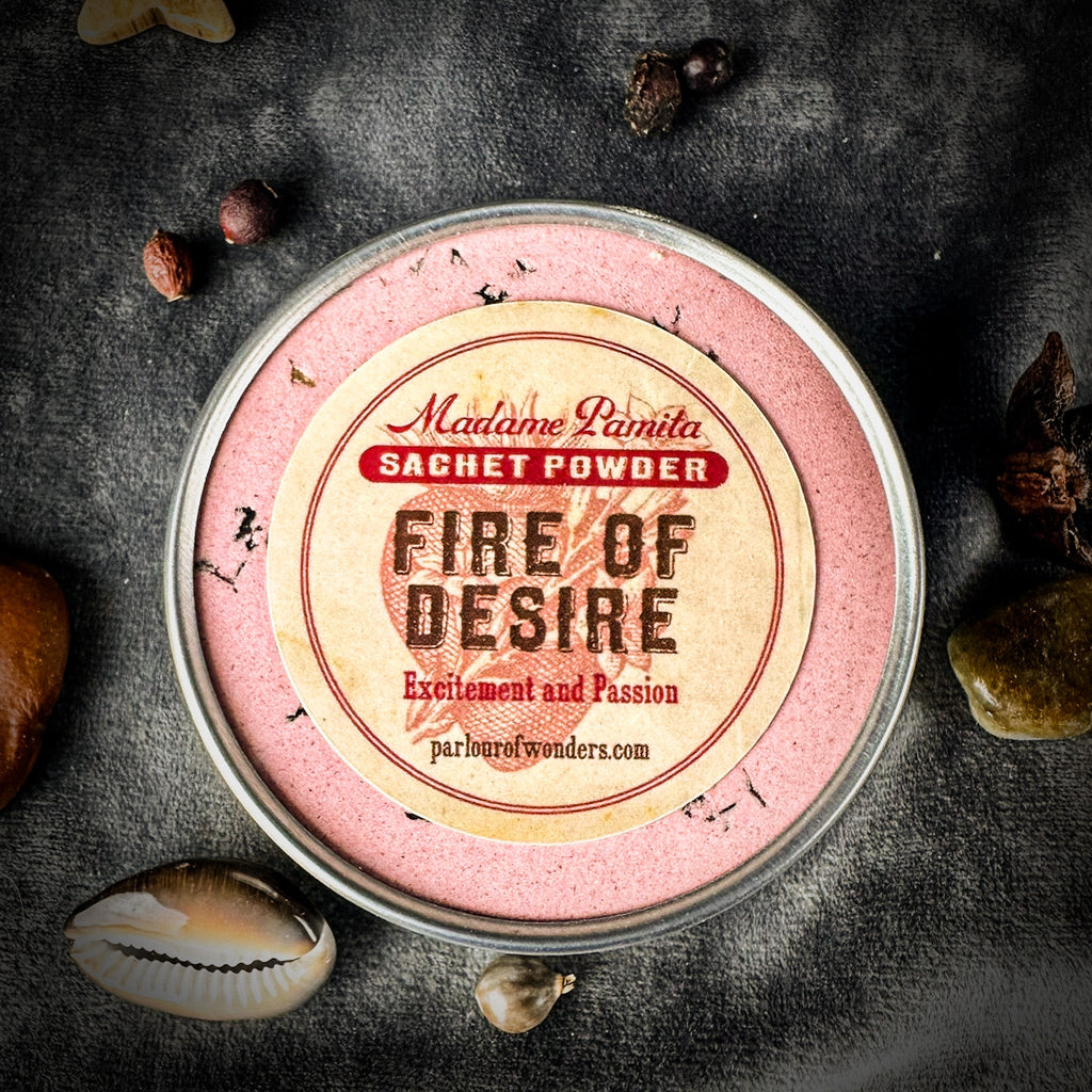 Fire of Desire Sachet Powder by Madame Pamita