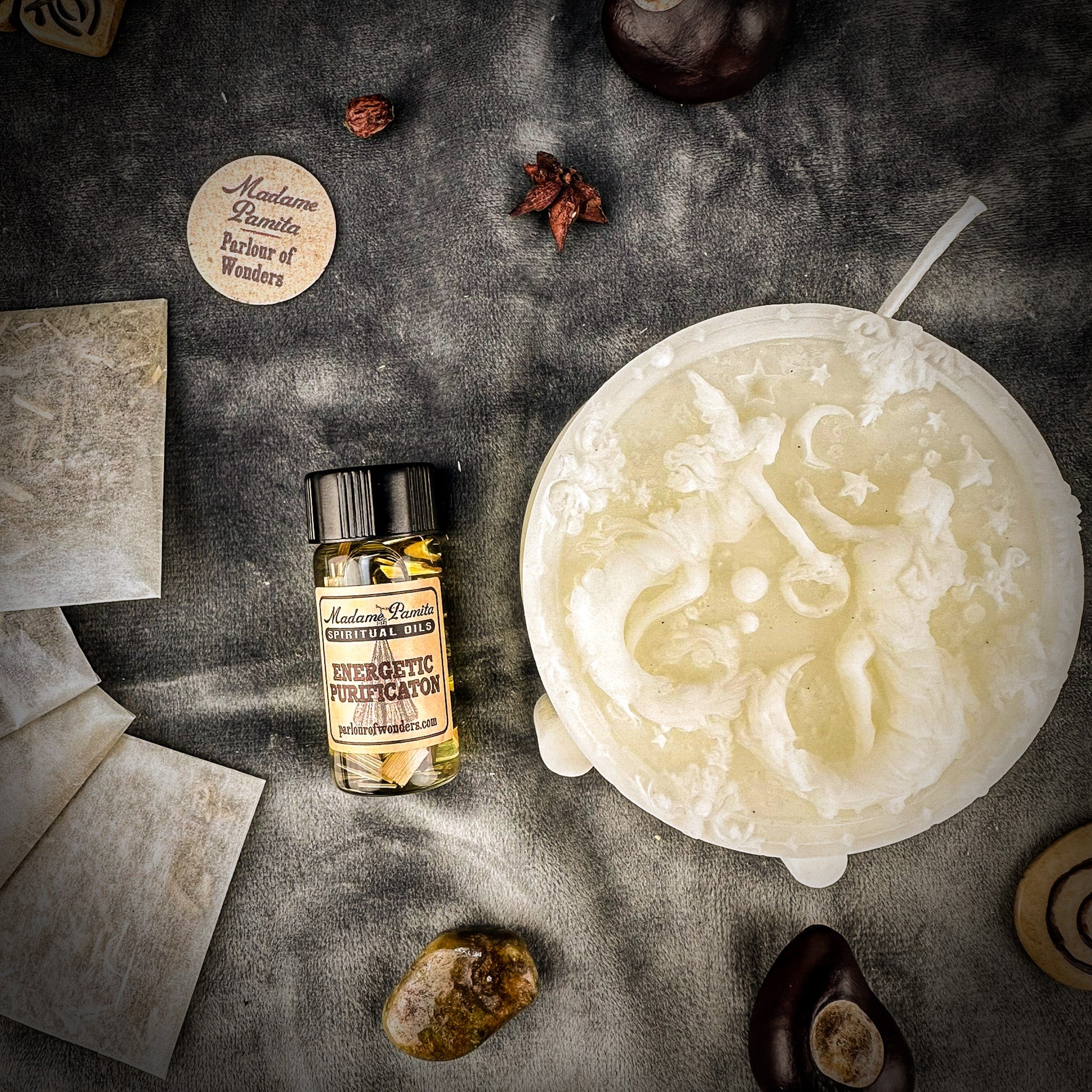 Gemini Power Candle Spell Kit - Communication, Creativity & Adaptability Magic