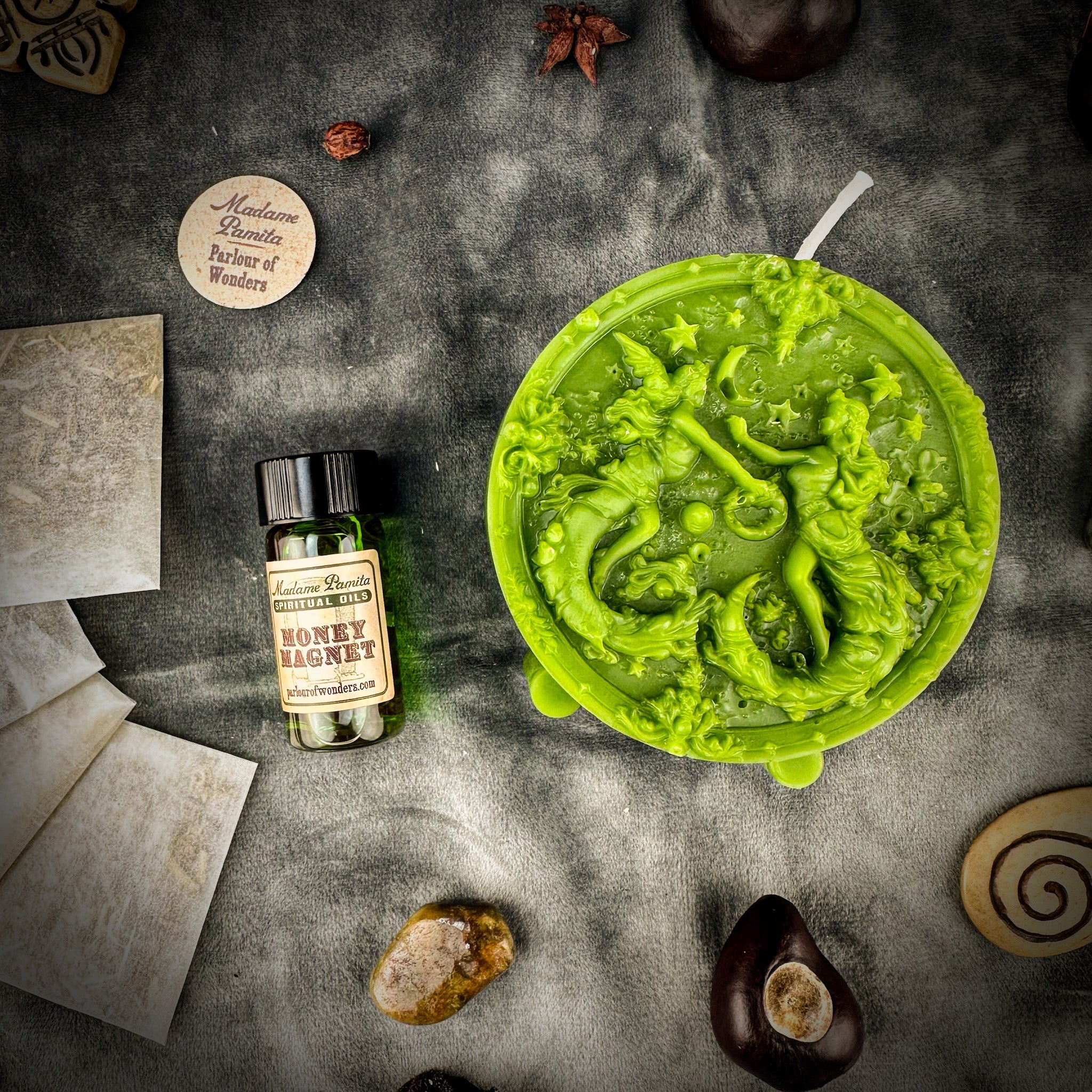 Gemini Power Candle Spell Kit - Communication, Creativity & Adaptability Magic