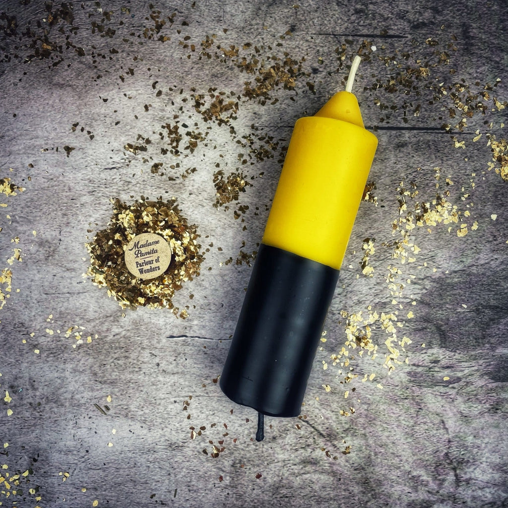 Beeswax Double Action Reversing Spell Candle