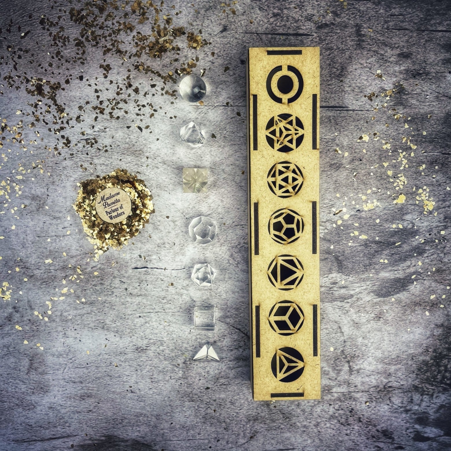 Sacred Geometry Quartz Crystal Boxed Set