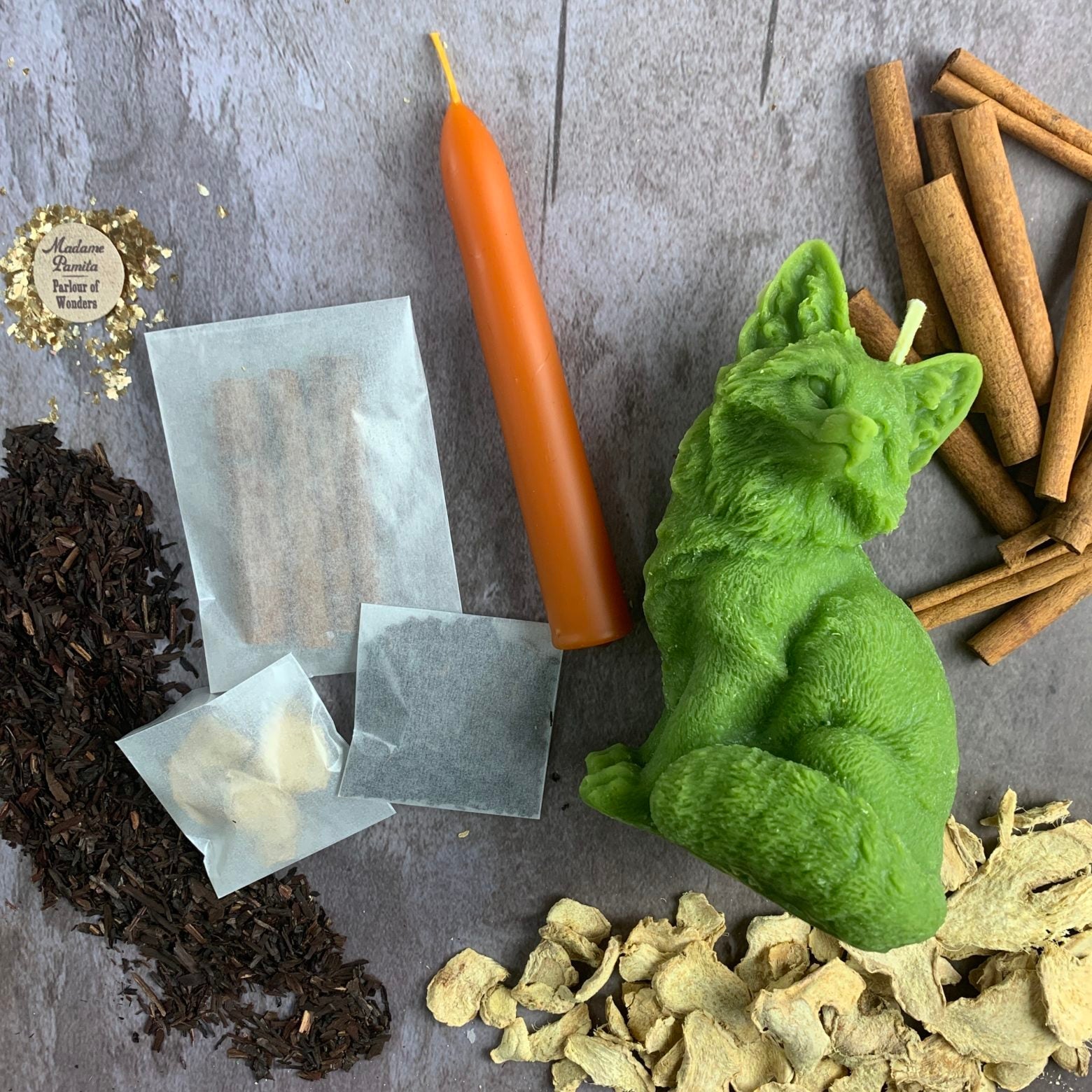 Fast Fox Candle Spell Kit