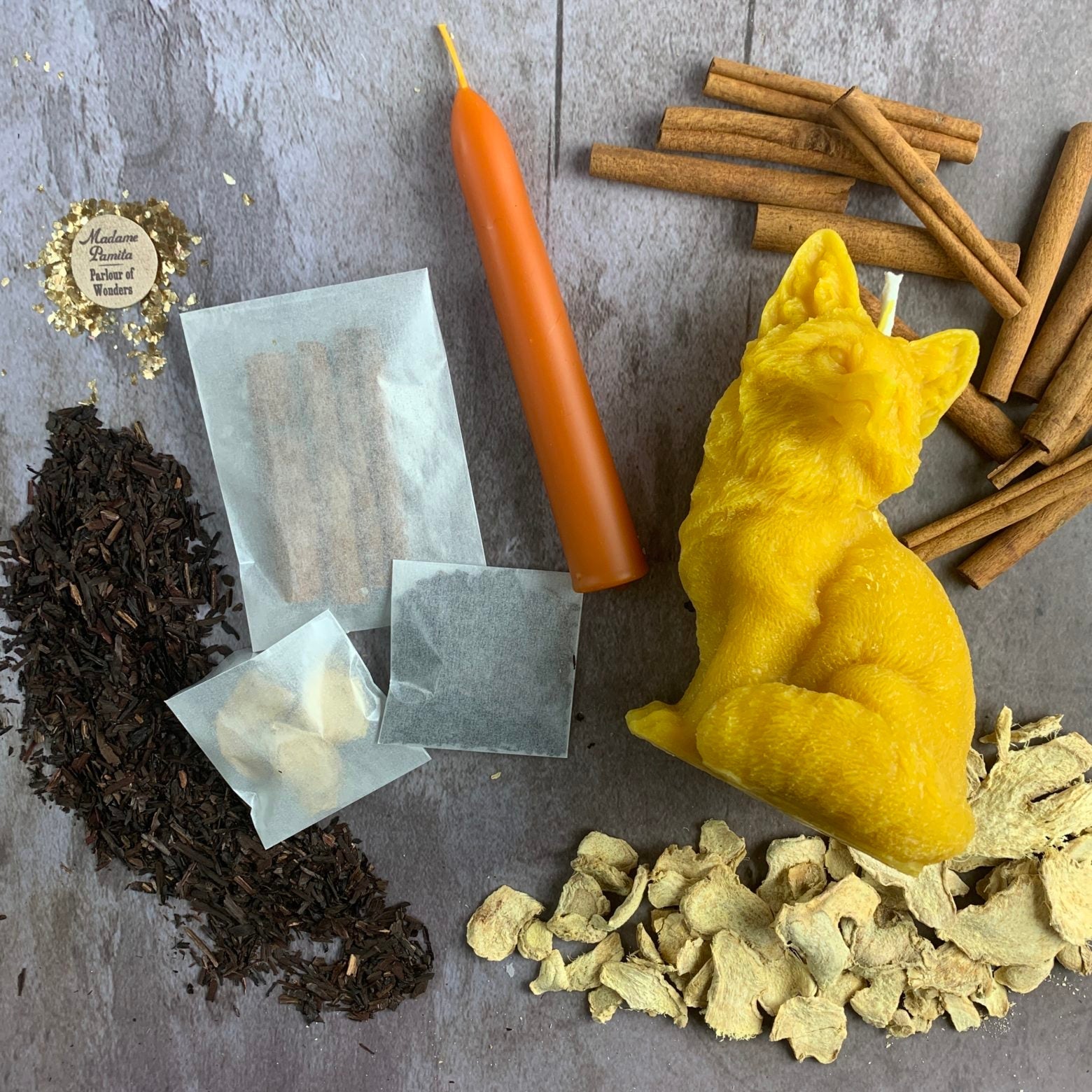 Fast Fox Candle Spell Kit