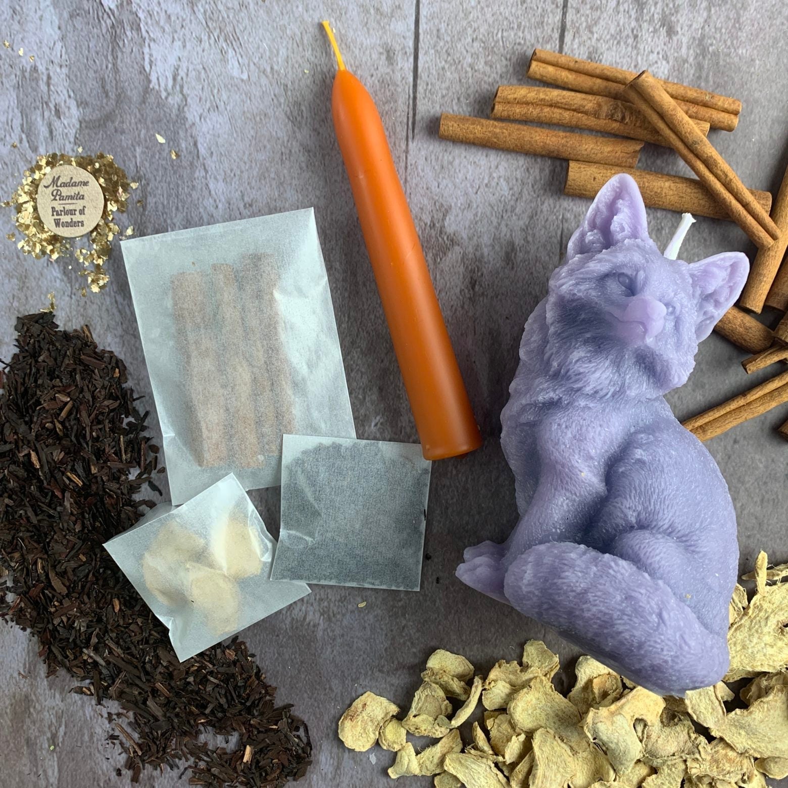 Fast Fox Candle Spell Kit