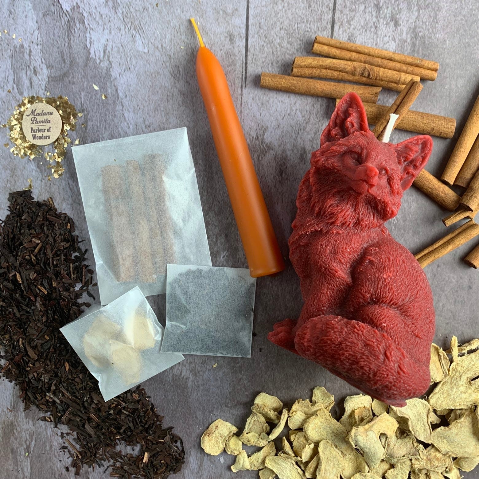 Fast Fox Candle Spell Kit