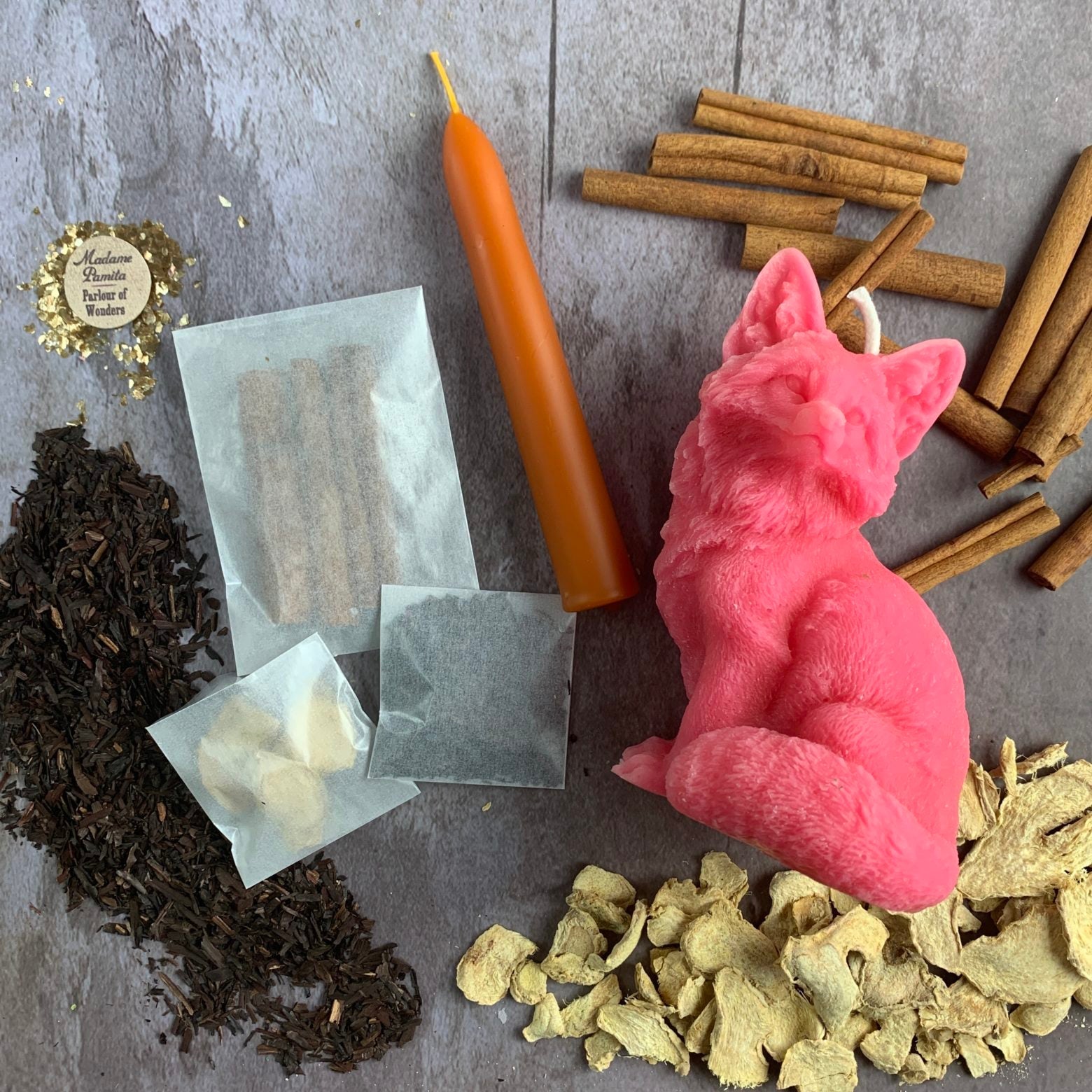 Fast Fox Candle Spell Kit