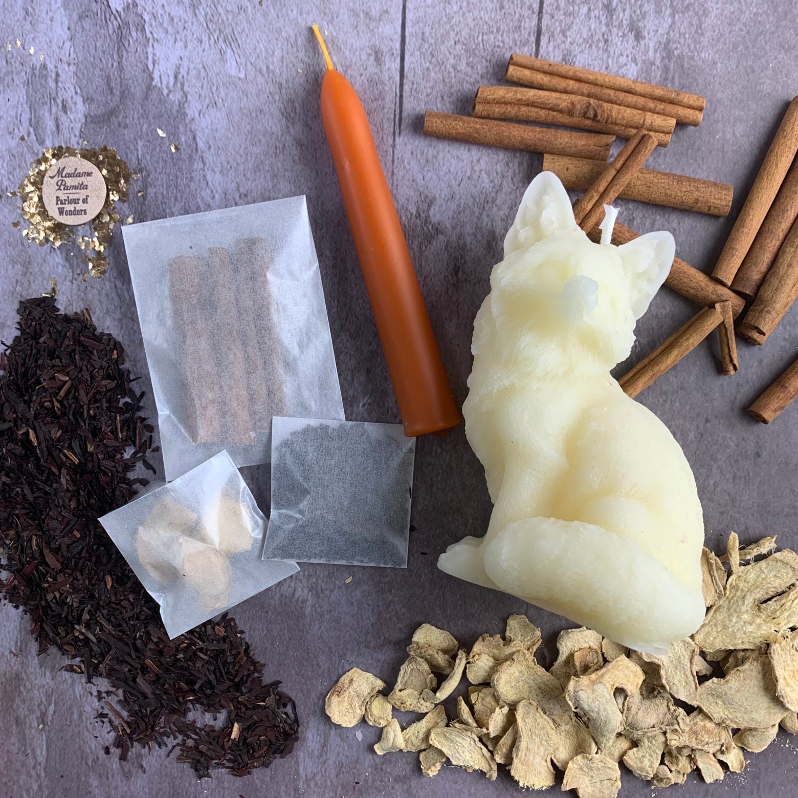 Fast Fox Candle Spell Kit