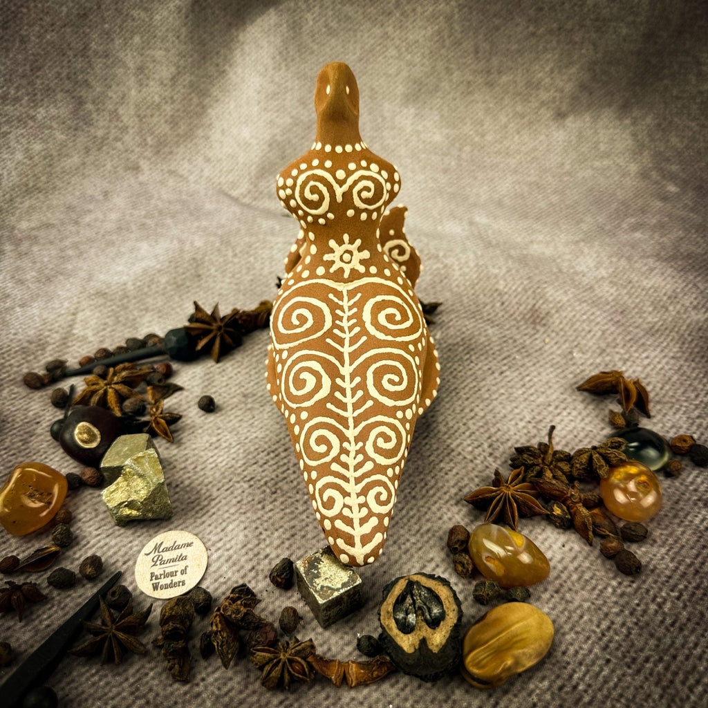 Handmade Trypillian Slavic Goddess Altar Statue