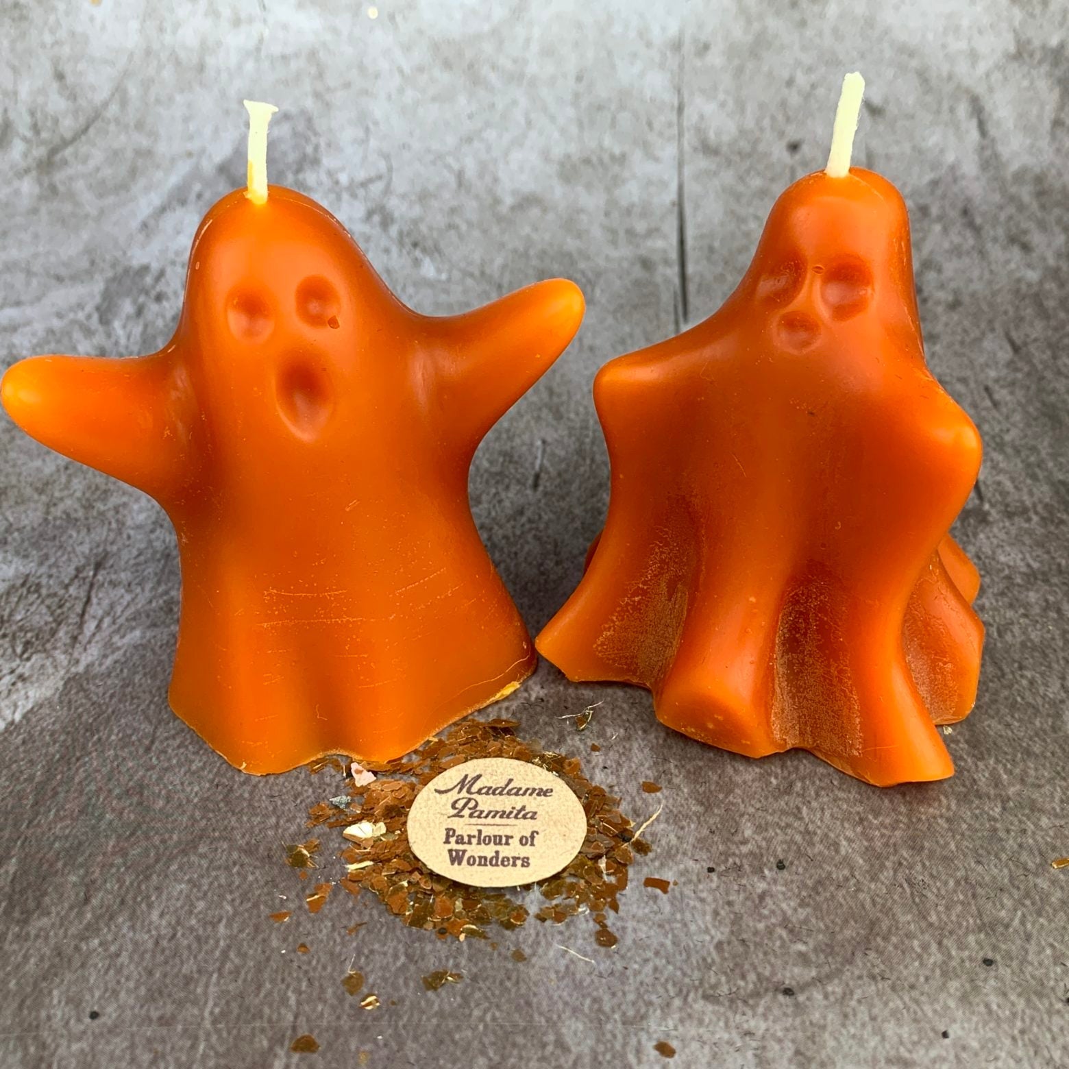 Beeswax Wishing Ghosts Spell Candle Set